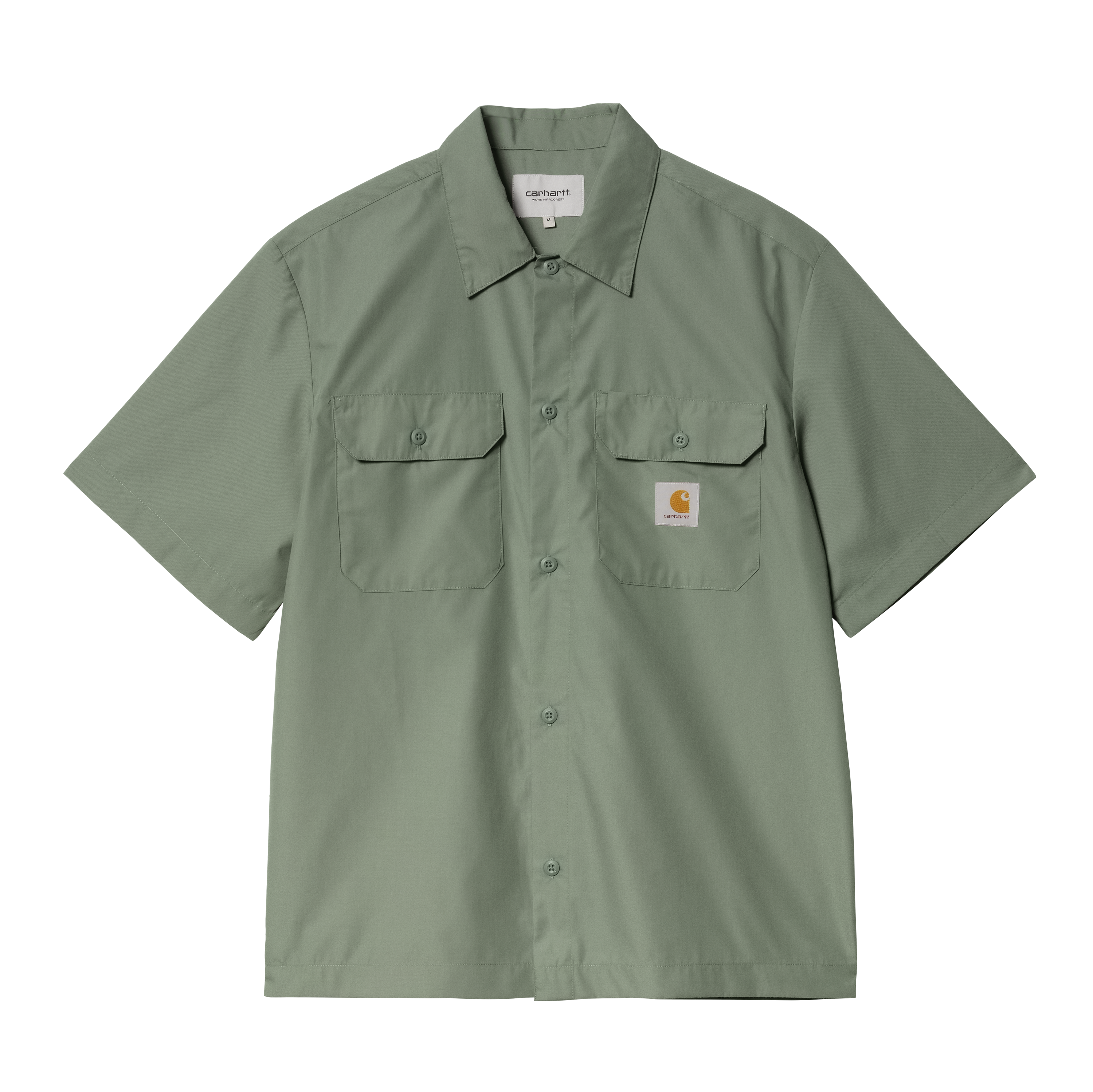 Carhartt WIP Short Sleeve Craft Shirt in Green