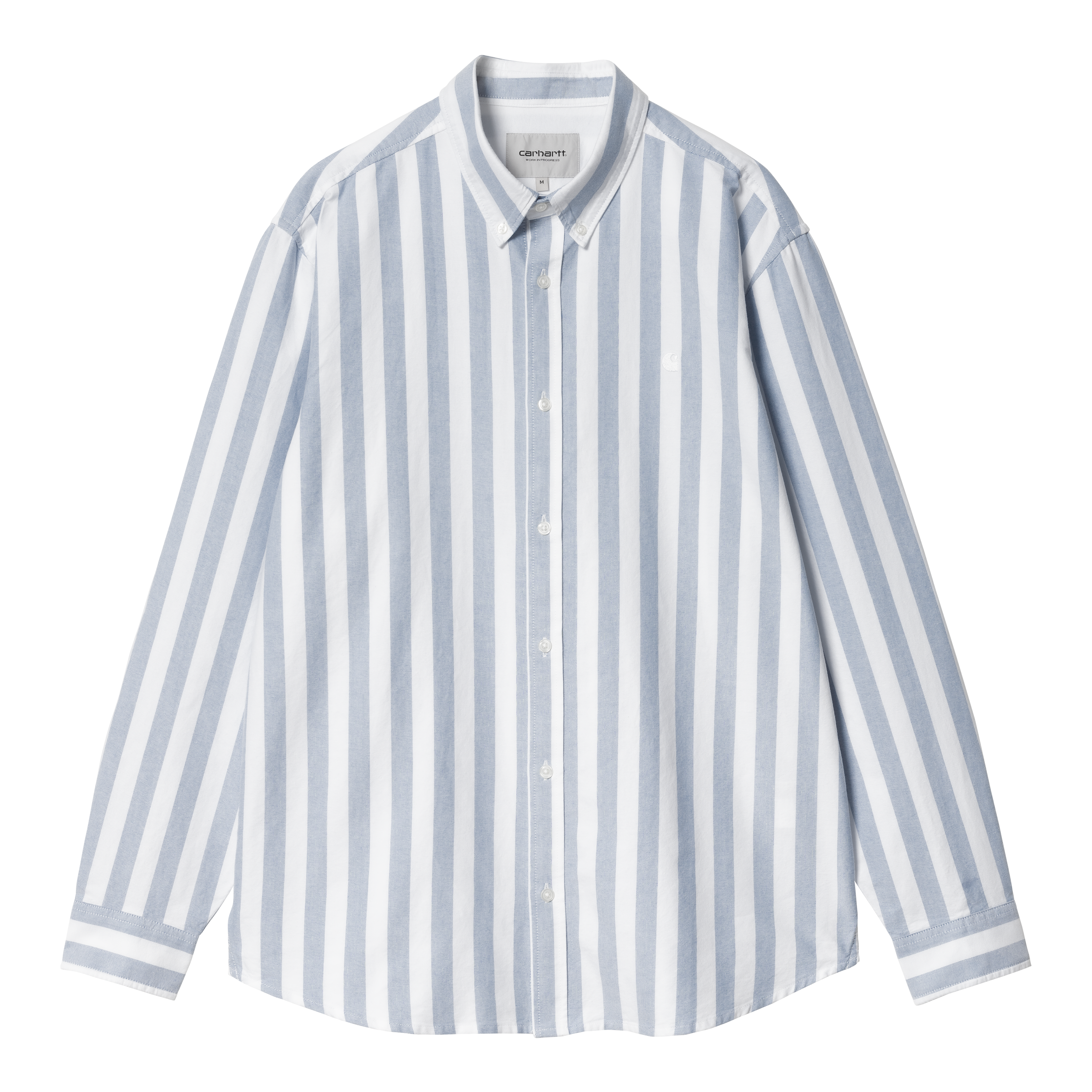 Carhartt WIP Long Sleeve Dillion Shirt in Blu