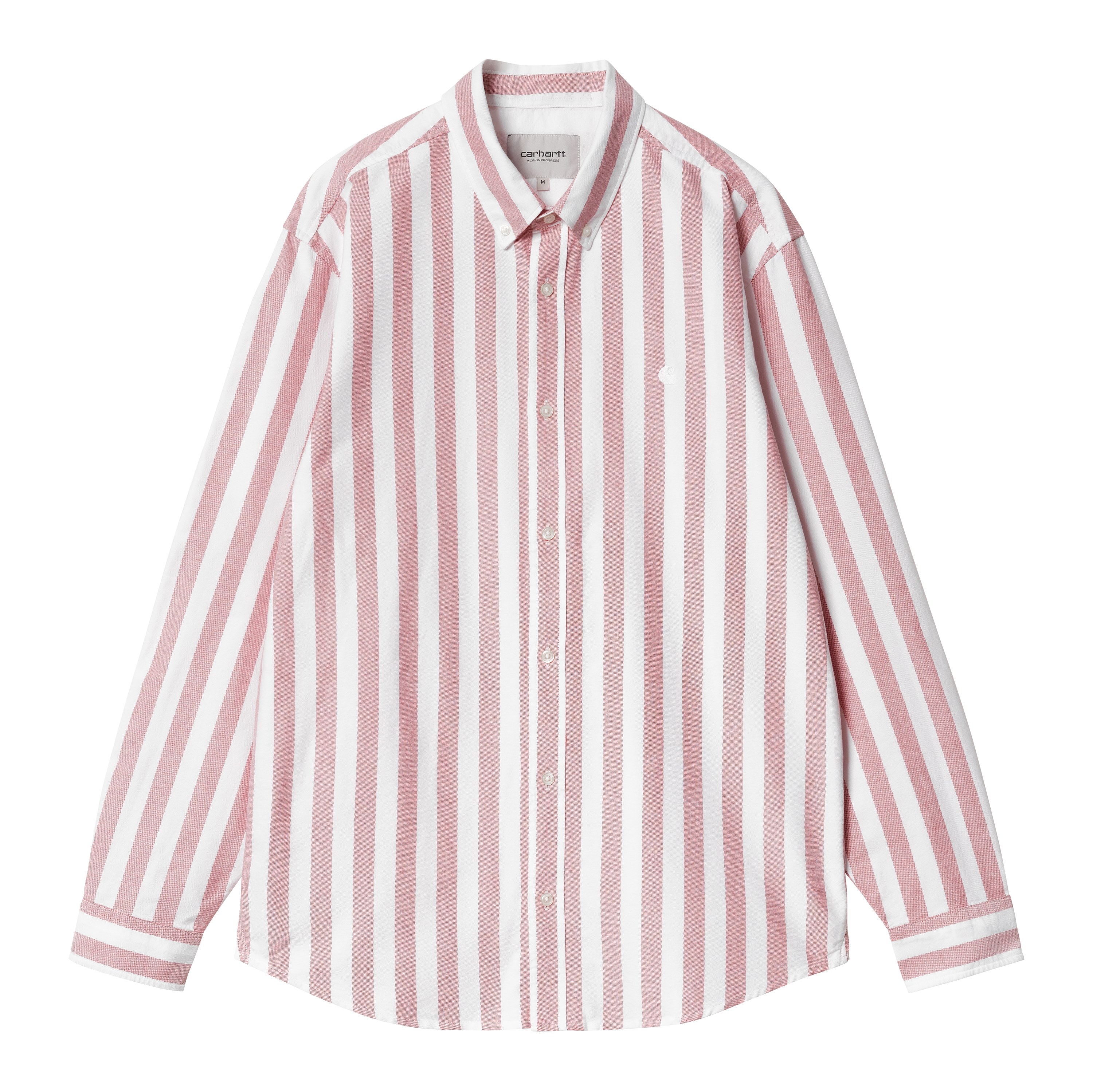Carhartt WIP Long Sleeve Dillion Shirt in Rot
