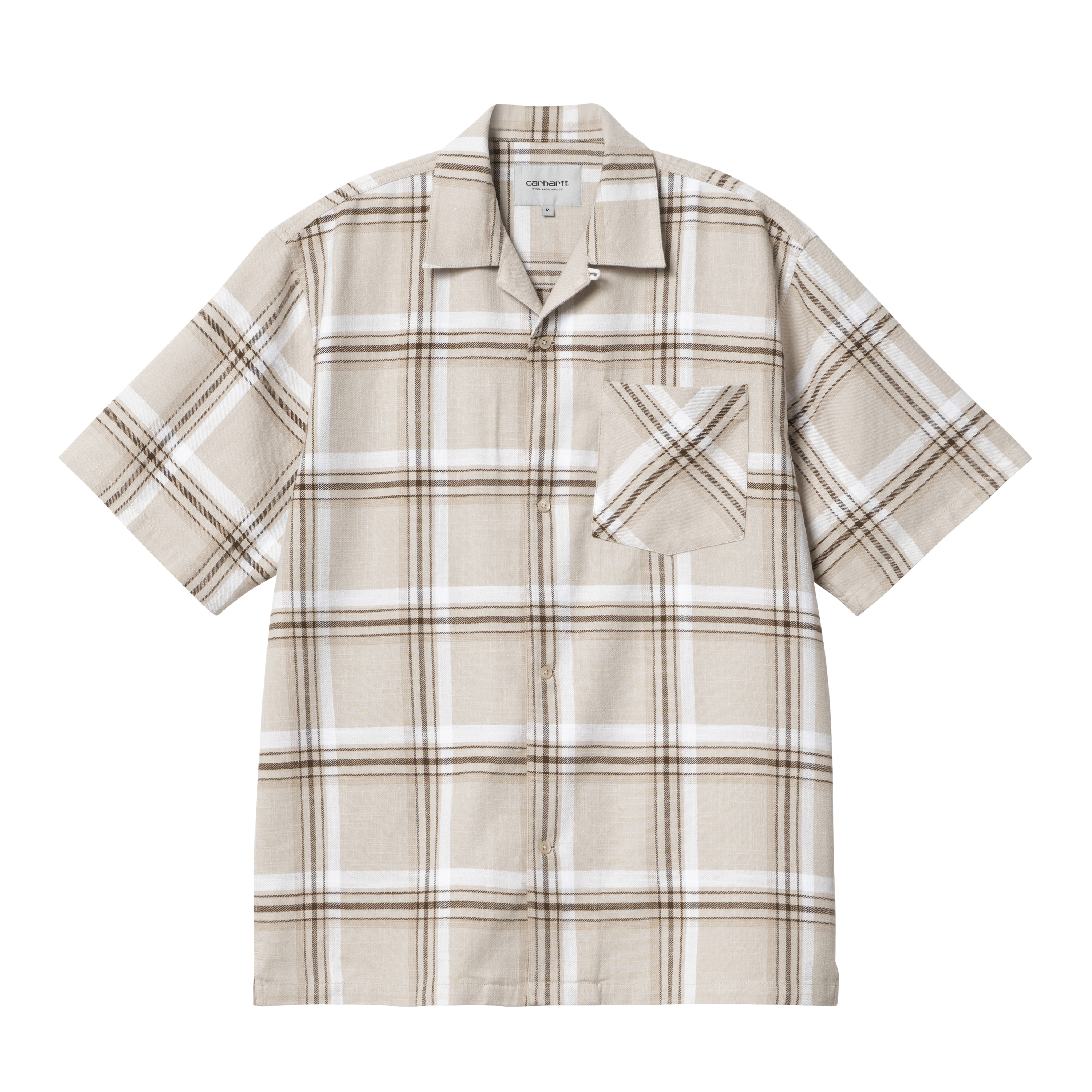 Carhartt WIP Short Sleeve Mika Shirt in Multicolore