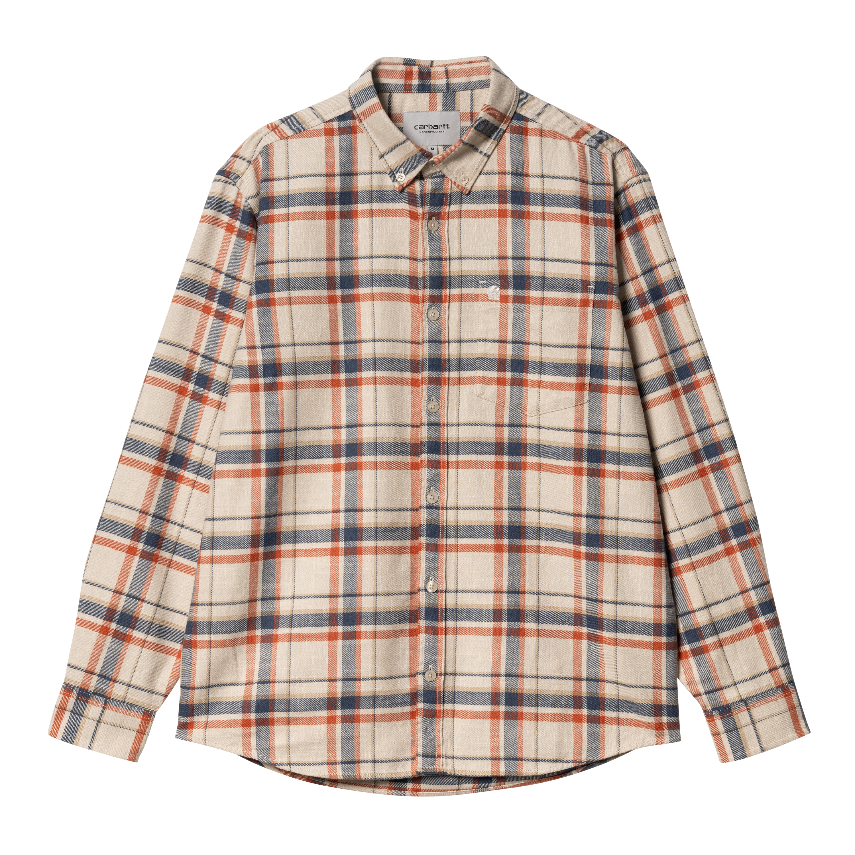 Carhartt WIP L/S Swenson Shirt, Swenson Check, Tonic | Official Online ...