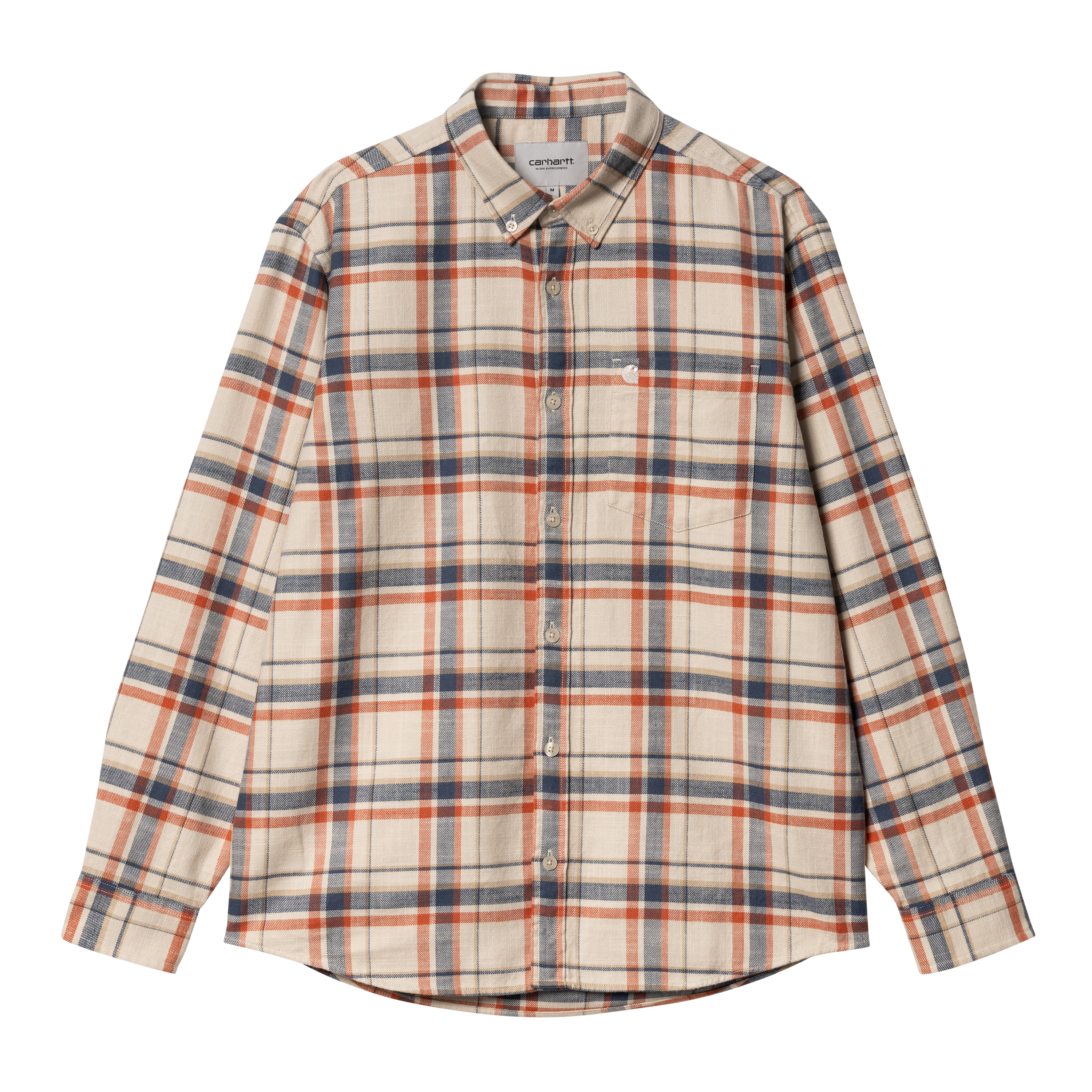 Carhartt WIP Long Sleeve Swenson Shirt in Multicolore