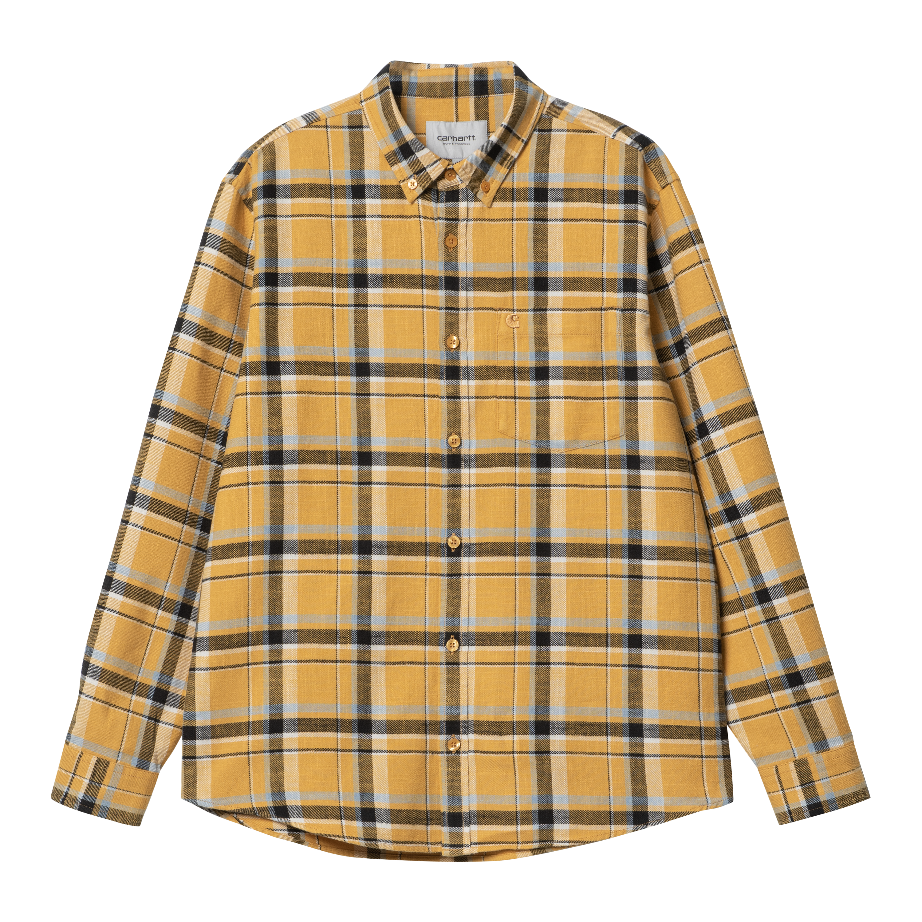 Carhartt WIP Long Sleeve Swenson Shirt in Multicolor