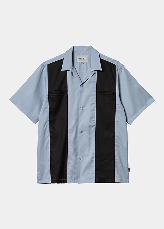 Carhartt WIP Short Sleeve Durango Shirt in Blu