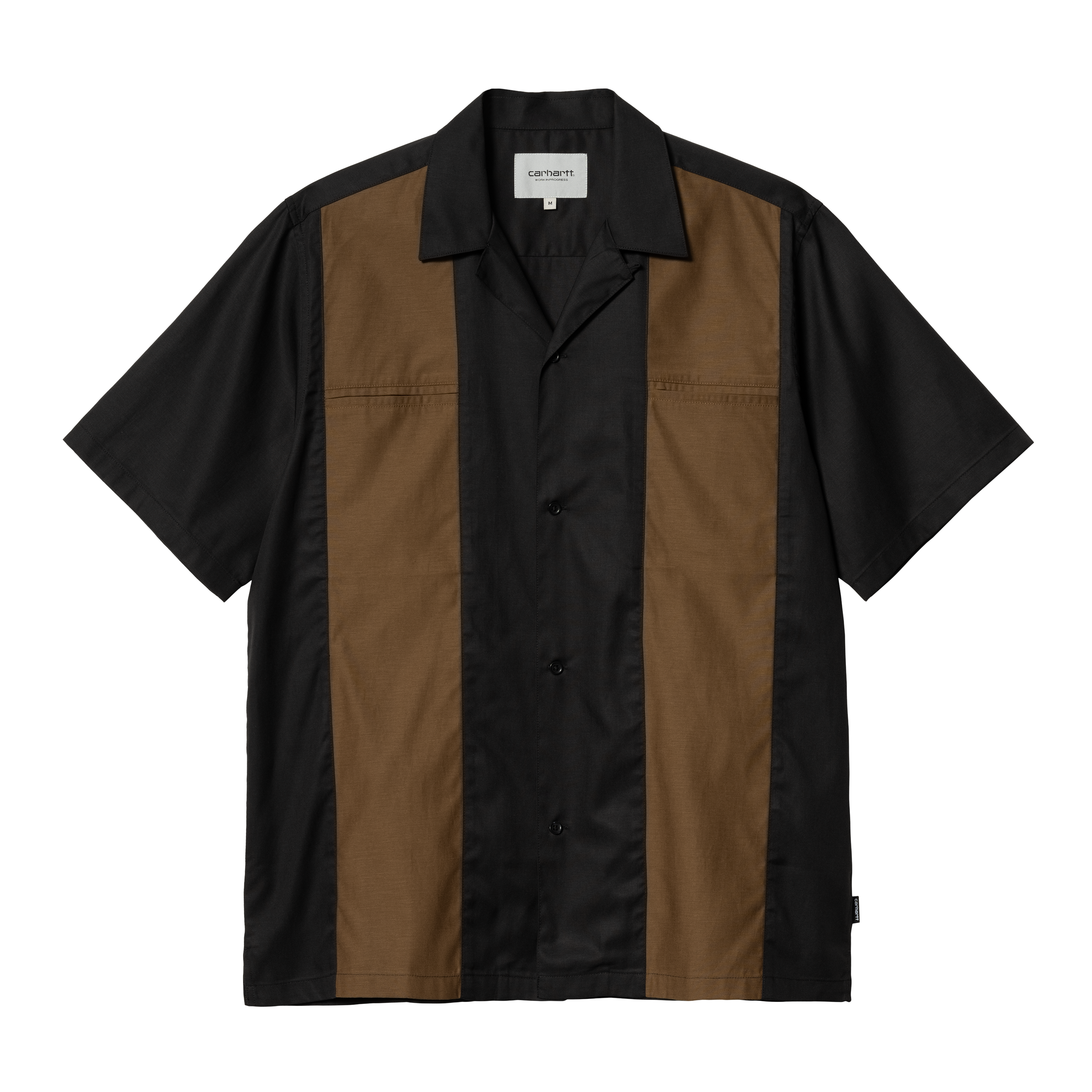 Carhartt WIP Short Sleeve Durango Shirt in Nero