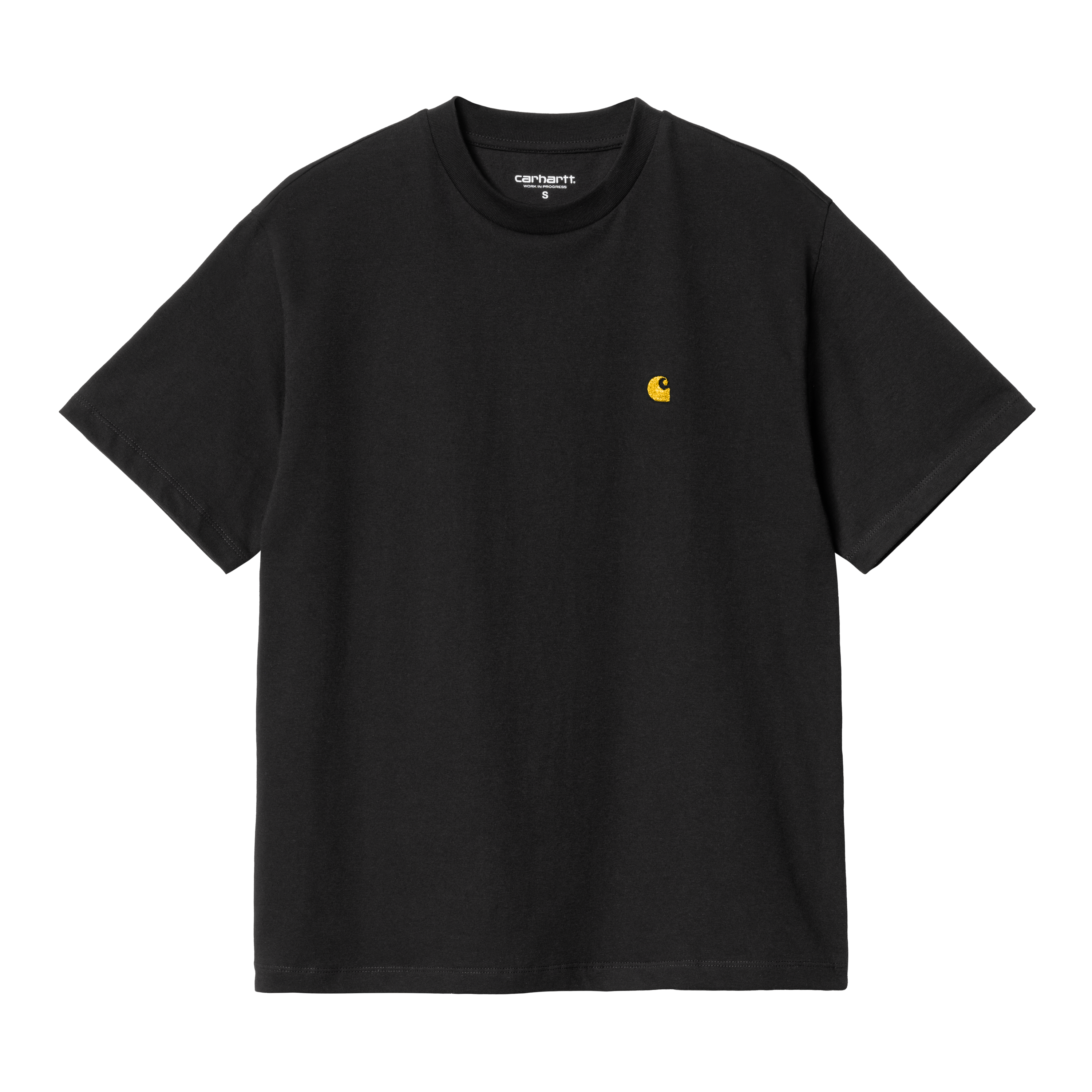 Carhartt WIP Women’s Short Sleeve Chase T-Shirt in Schwarz