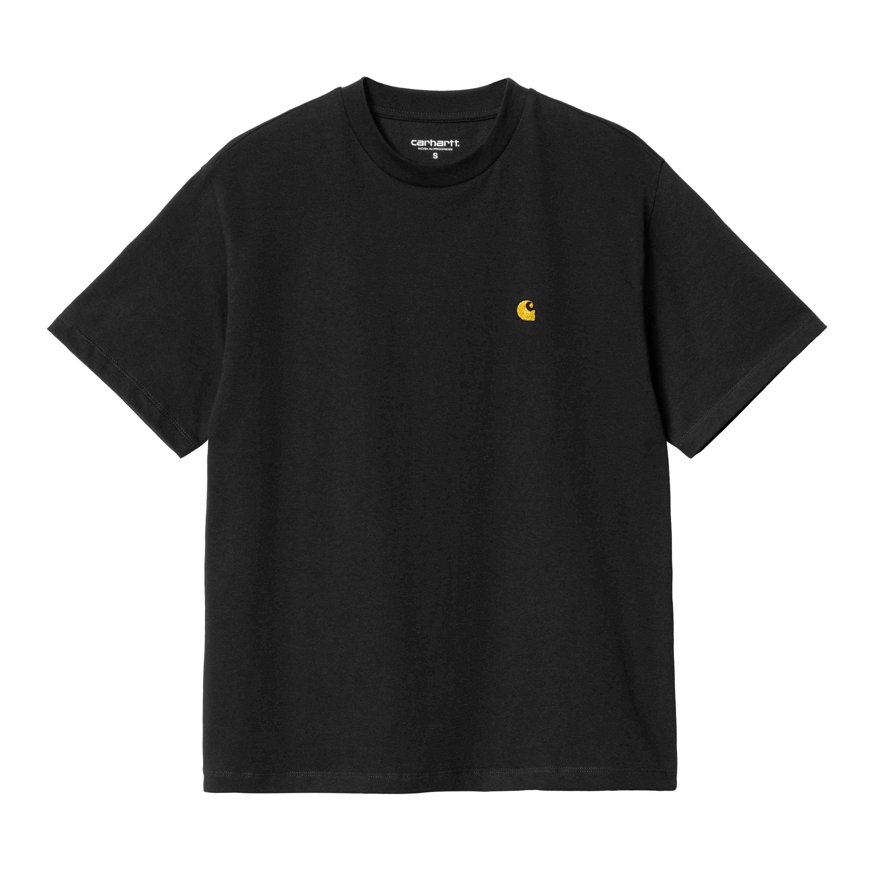 Carhartt WIP Women’s Short Sleeve Chase T-Shirt en Negro