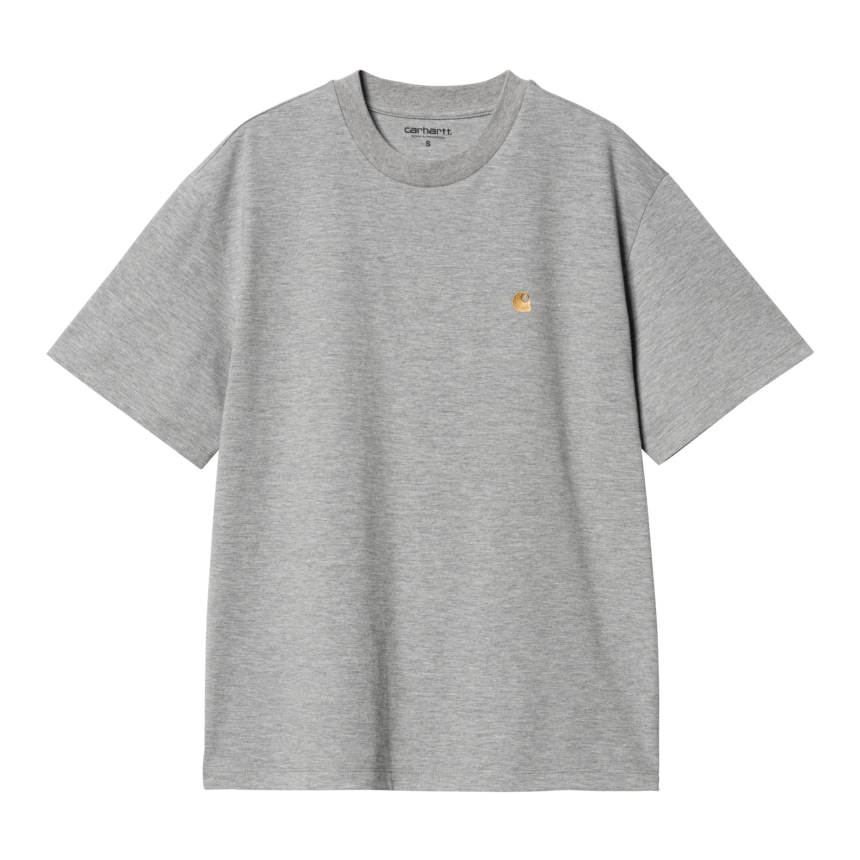 Carhartt WIP Women’s Short Sleeve Chase T-Shirt in Grigio