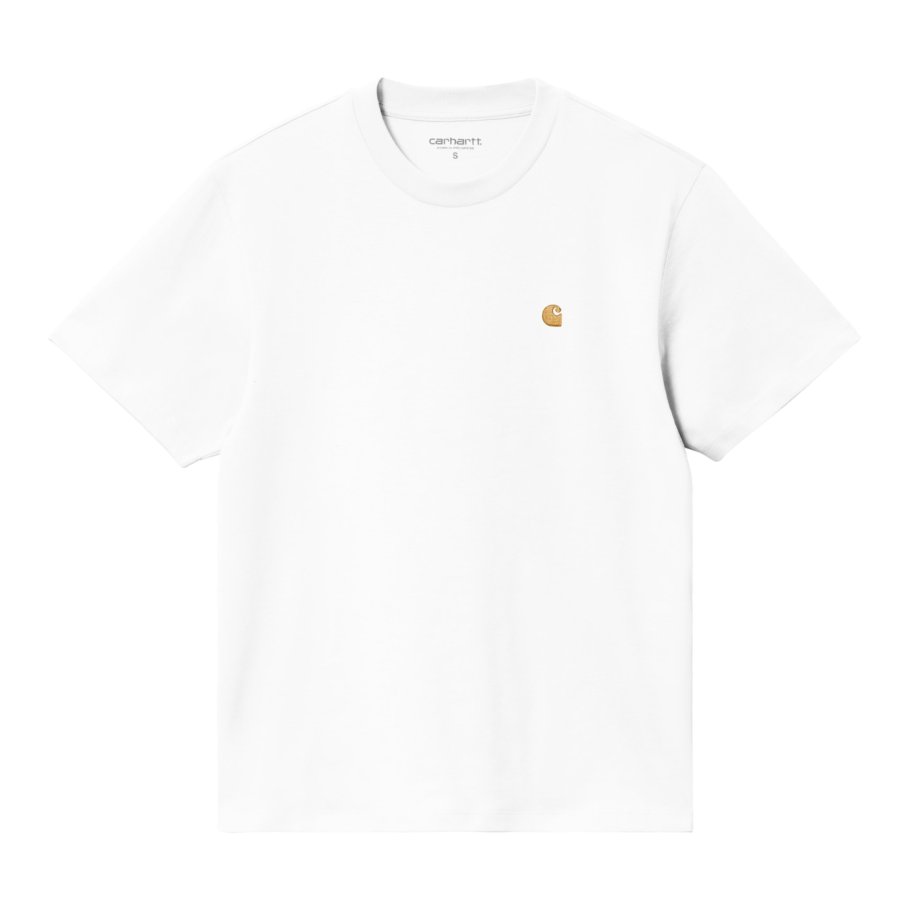 Carhartt WIP Women’s Short Sleeve Chase T-Shirt Blanc
