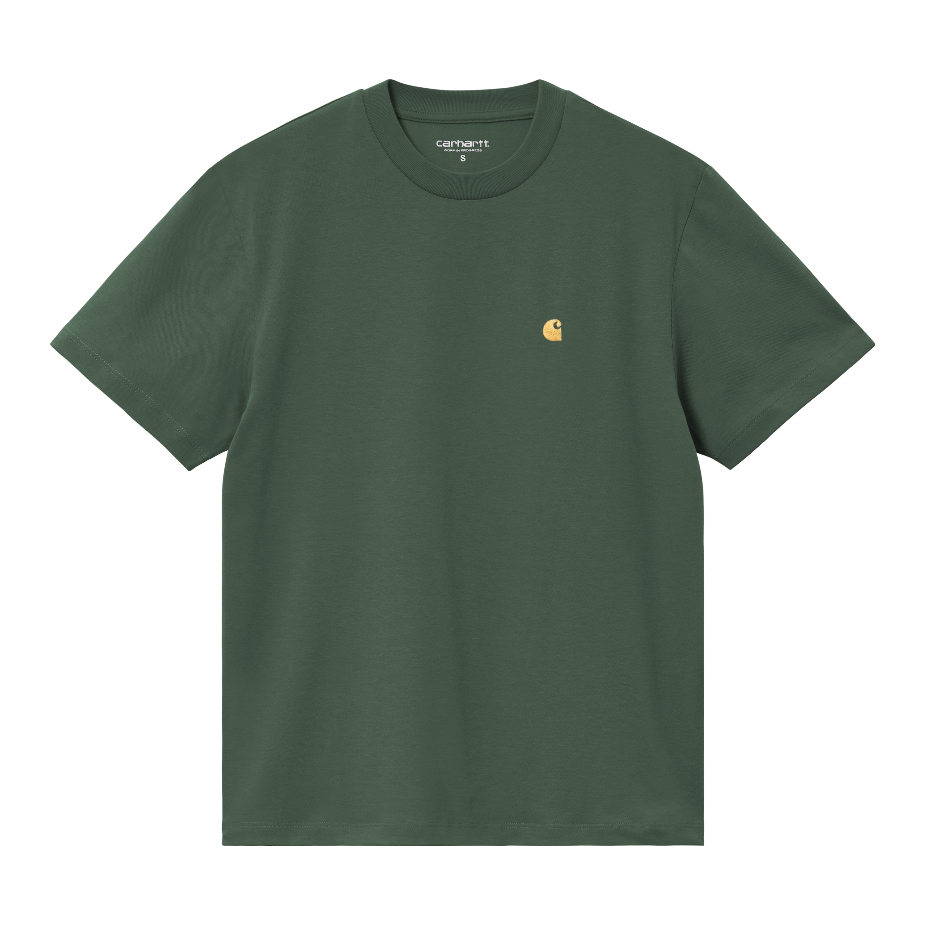 Carhartt WIP Women’s Short Sleeve Chase T-Shirt in Verde