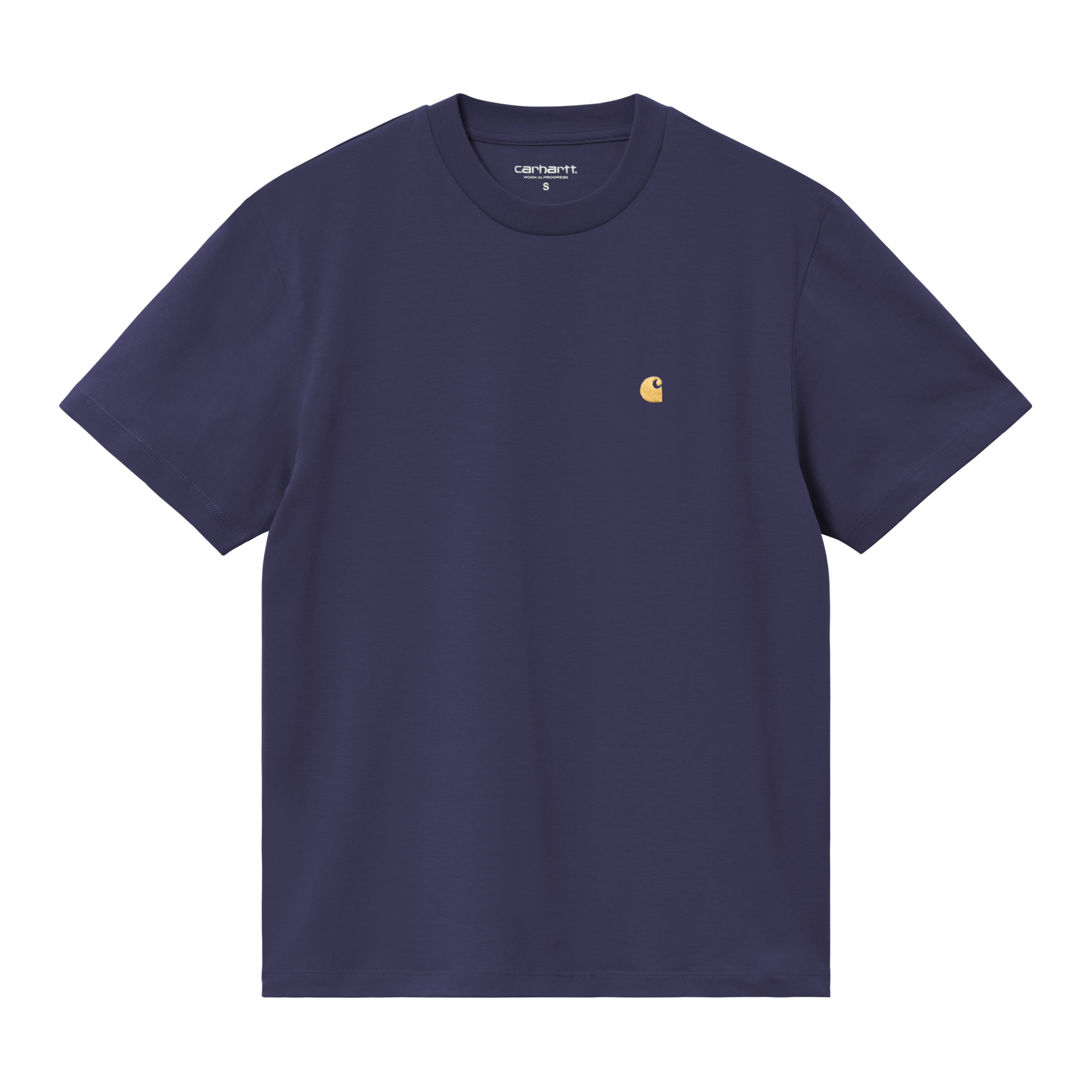 Carhartt WIP Women’s Short Sleeve Chase T-Shirt in Blu