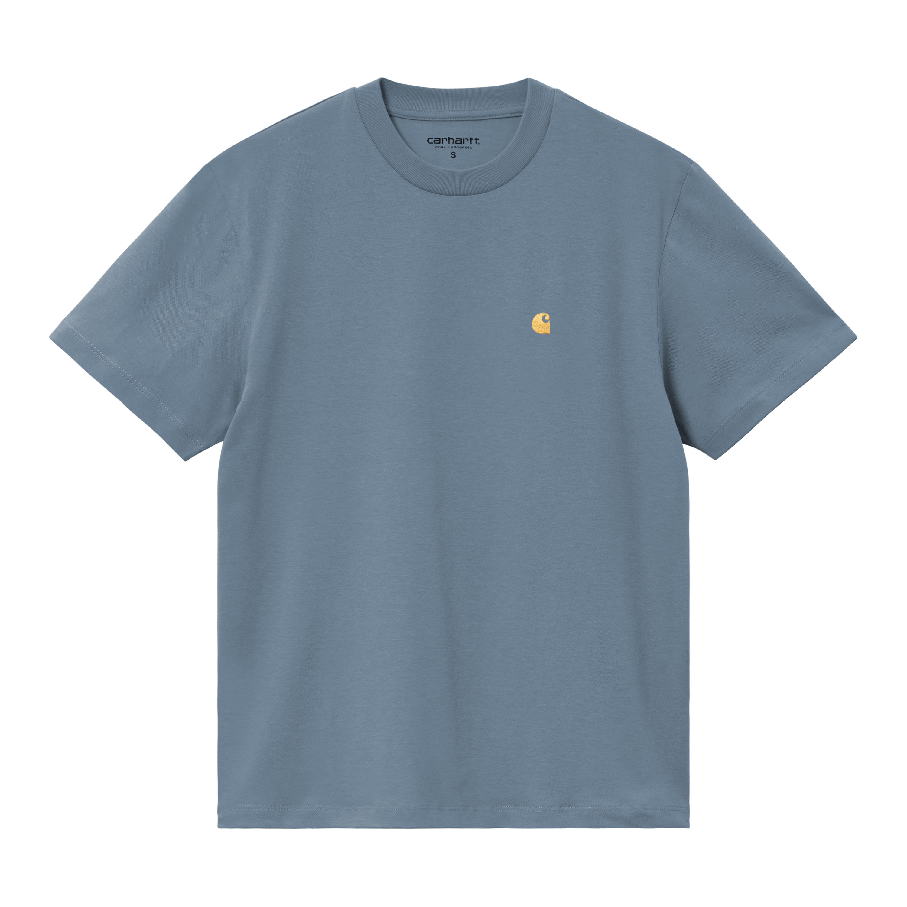 Carhartt WIP W' S/S Chase T-Shirt, Angelite / Gold
