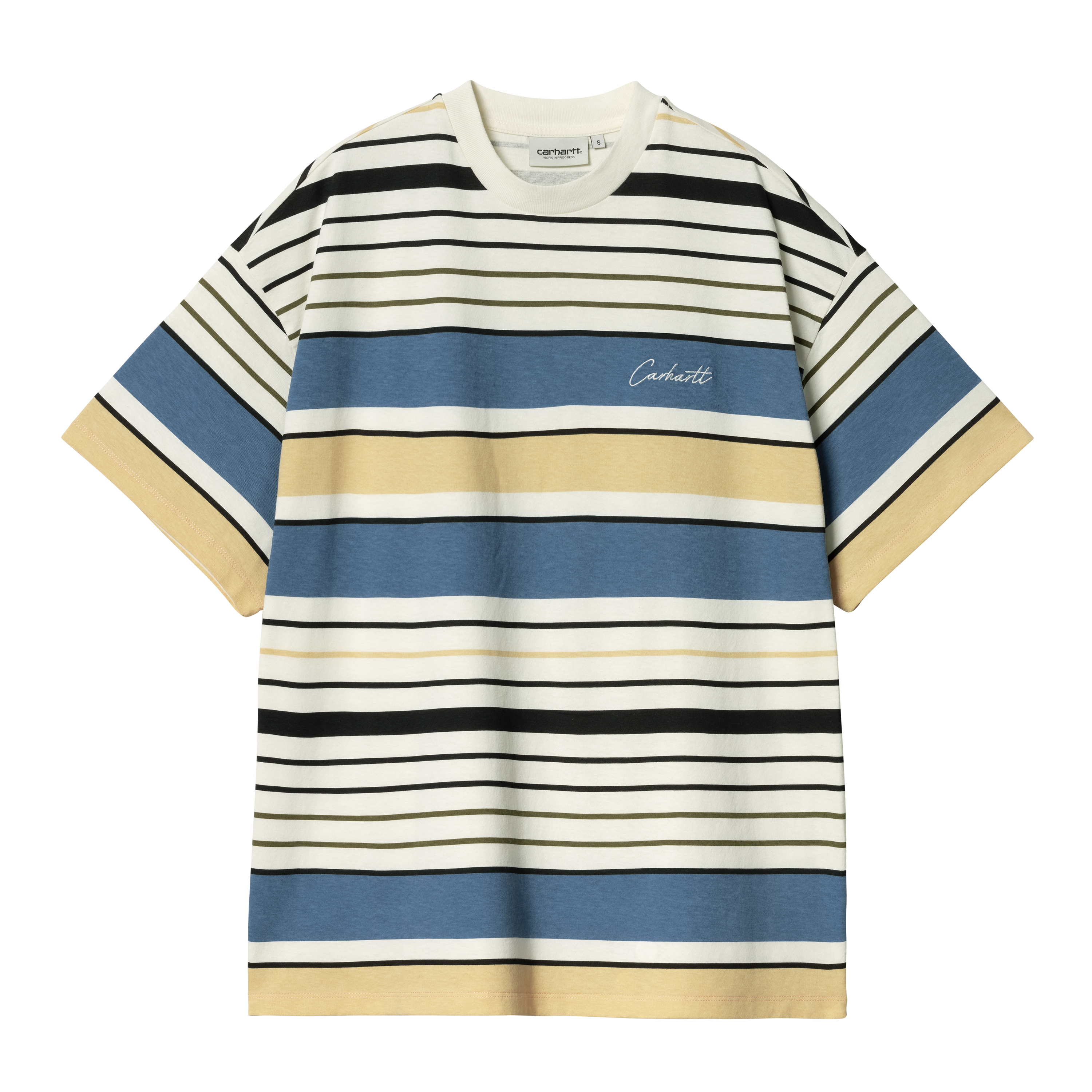 Carhartt WIP Women’s Short Sleeve Rowe T-Shirt en Beige
