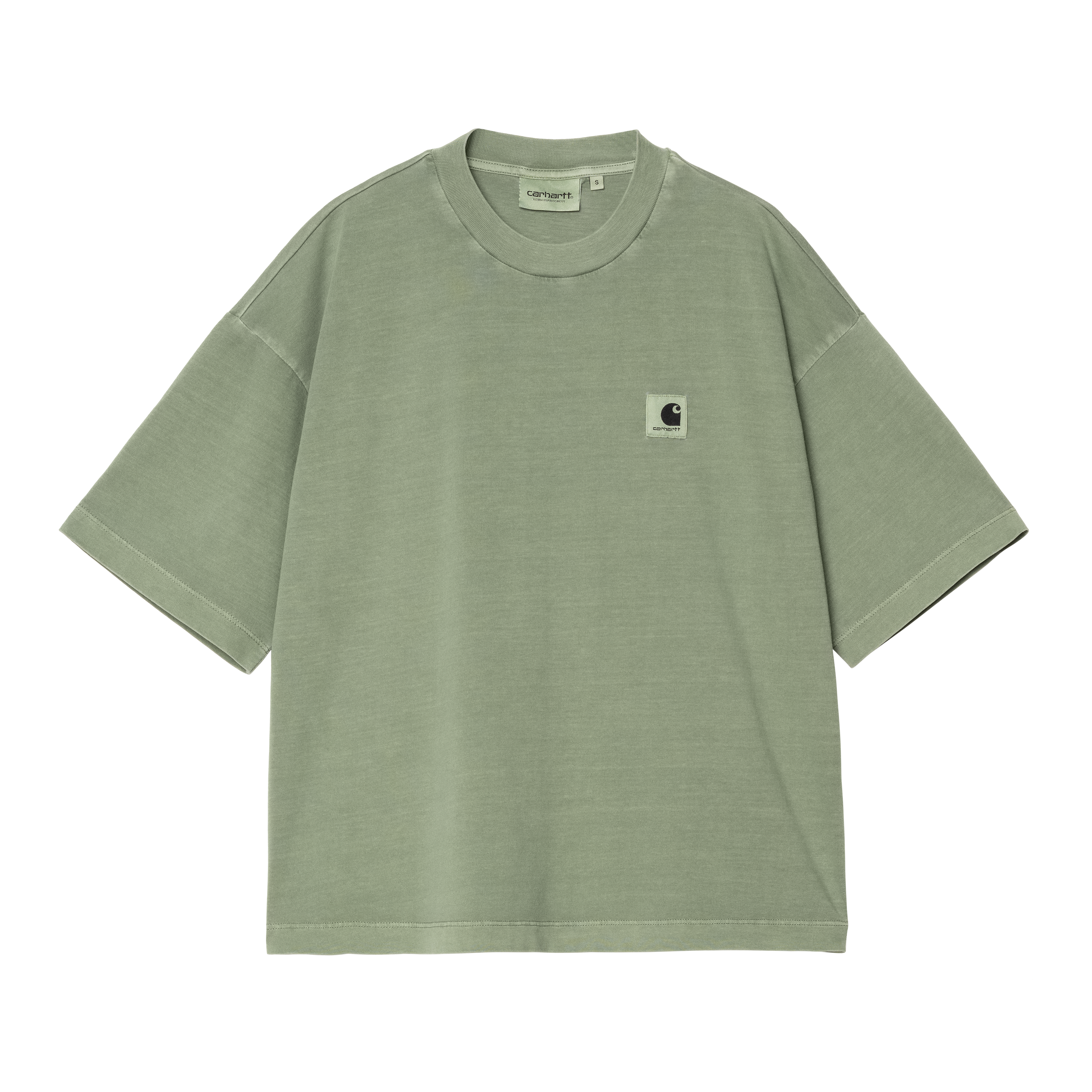 【Carhartt】 ★ S/S NELSON T-SHIRT ★ LOOSE FIT Carhartt WIP S/S Nelson T-Shirt, Park | Official Online Store