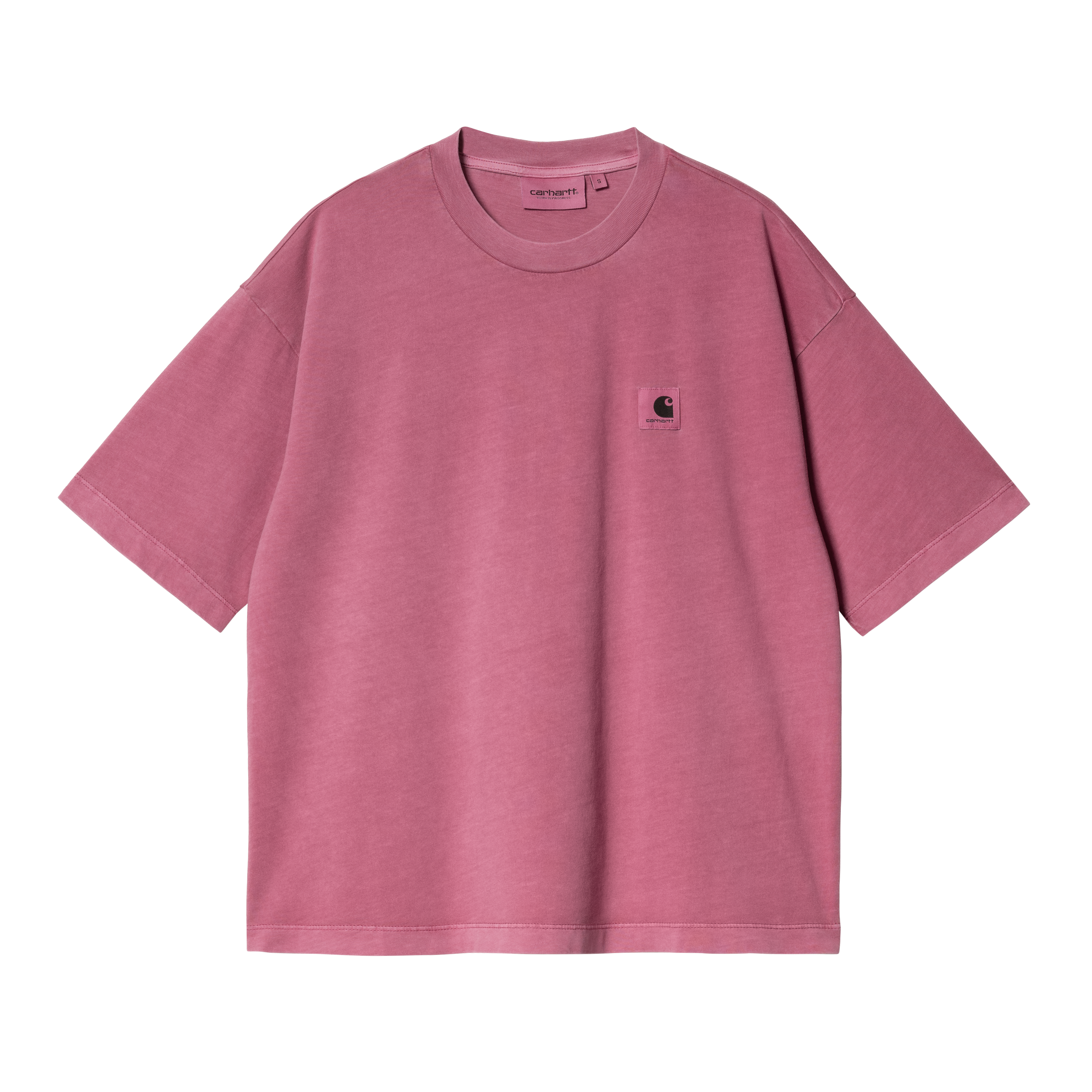 Carhartt WIP Women’s Short Sleeve Nelson T-Shirt in Pink