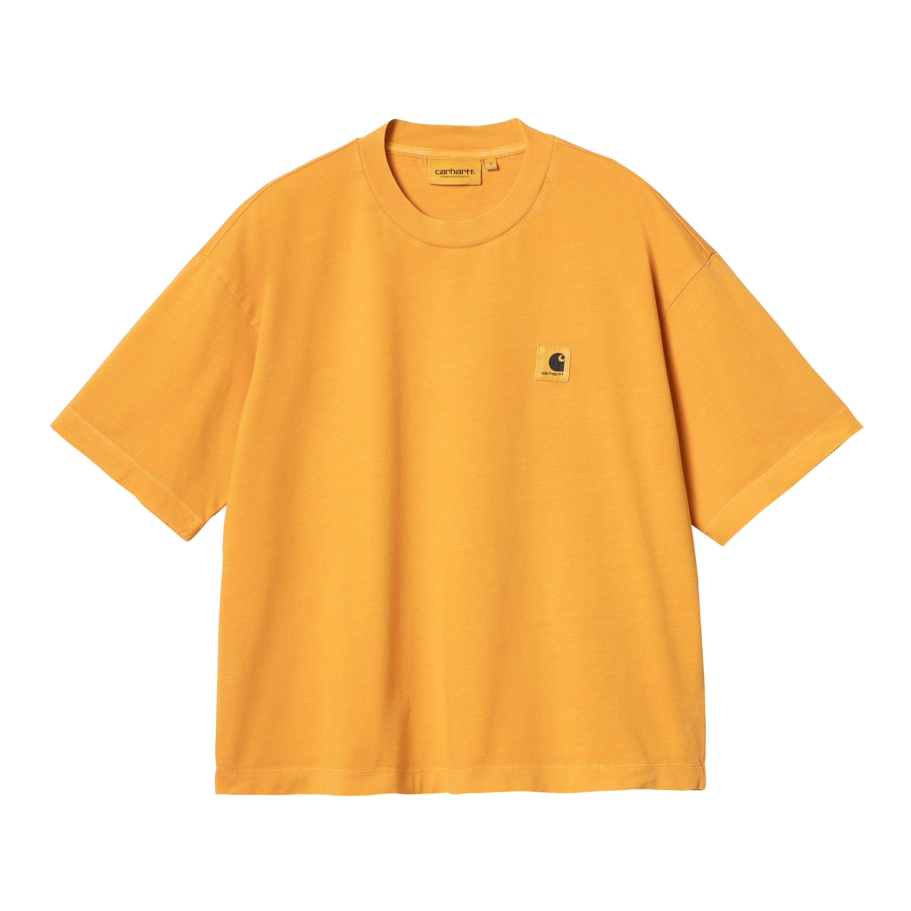 Carhartt WIP Women’s Short Sleeve Nelson T-Shirt em Amarelo