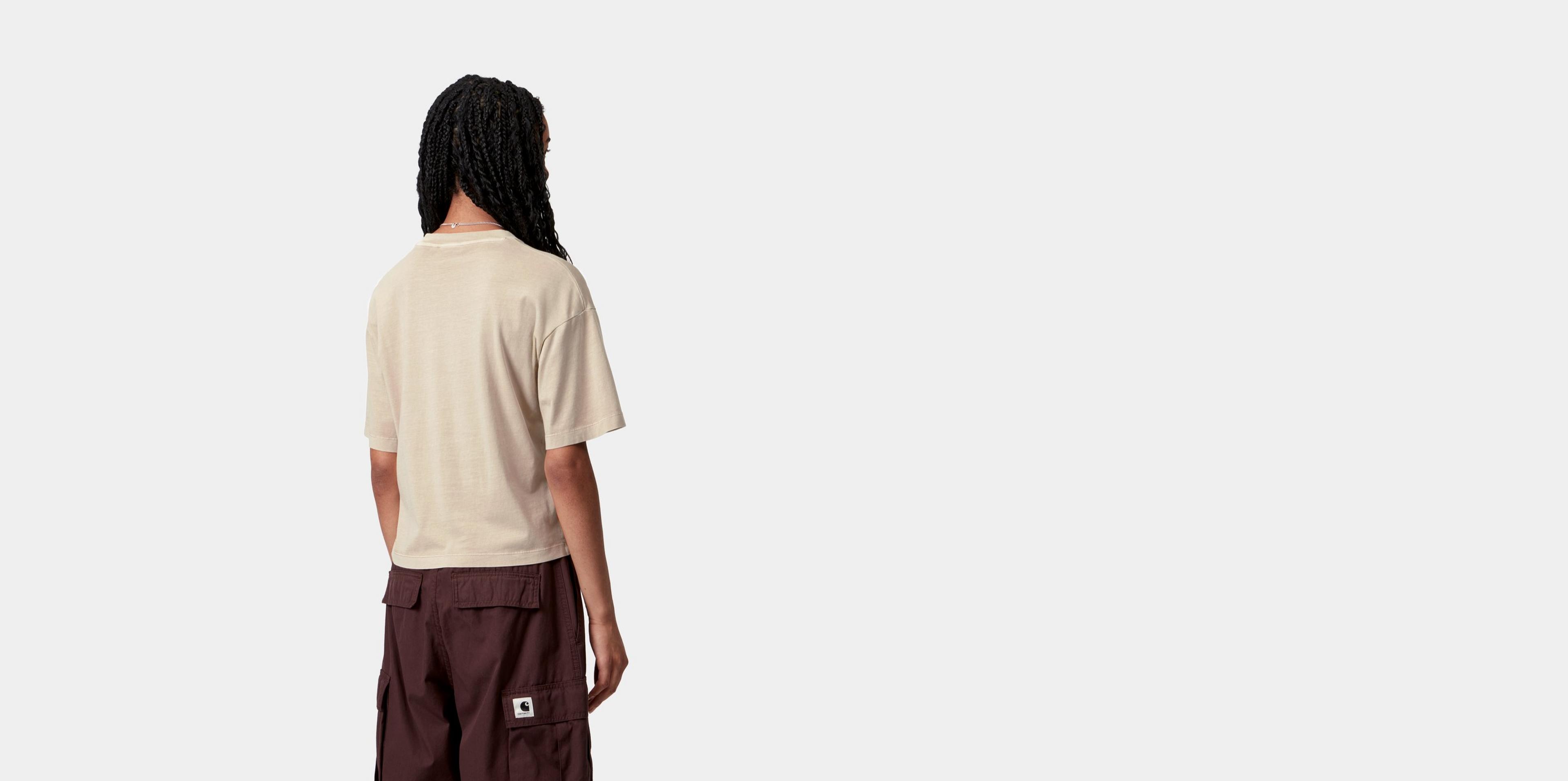 ★ドイツ発*carhartt WIP*新作*Nelson Tシャツ/FLEUR DE SEL★ Carhartt WIP W' S/S Nelson T-Shirt, Fleur De Sel | Official