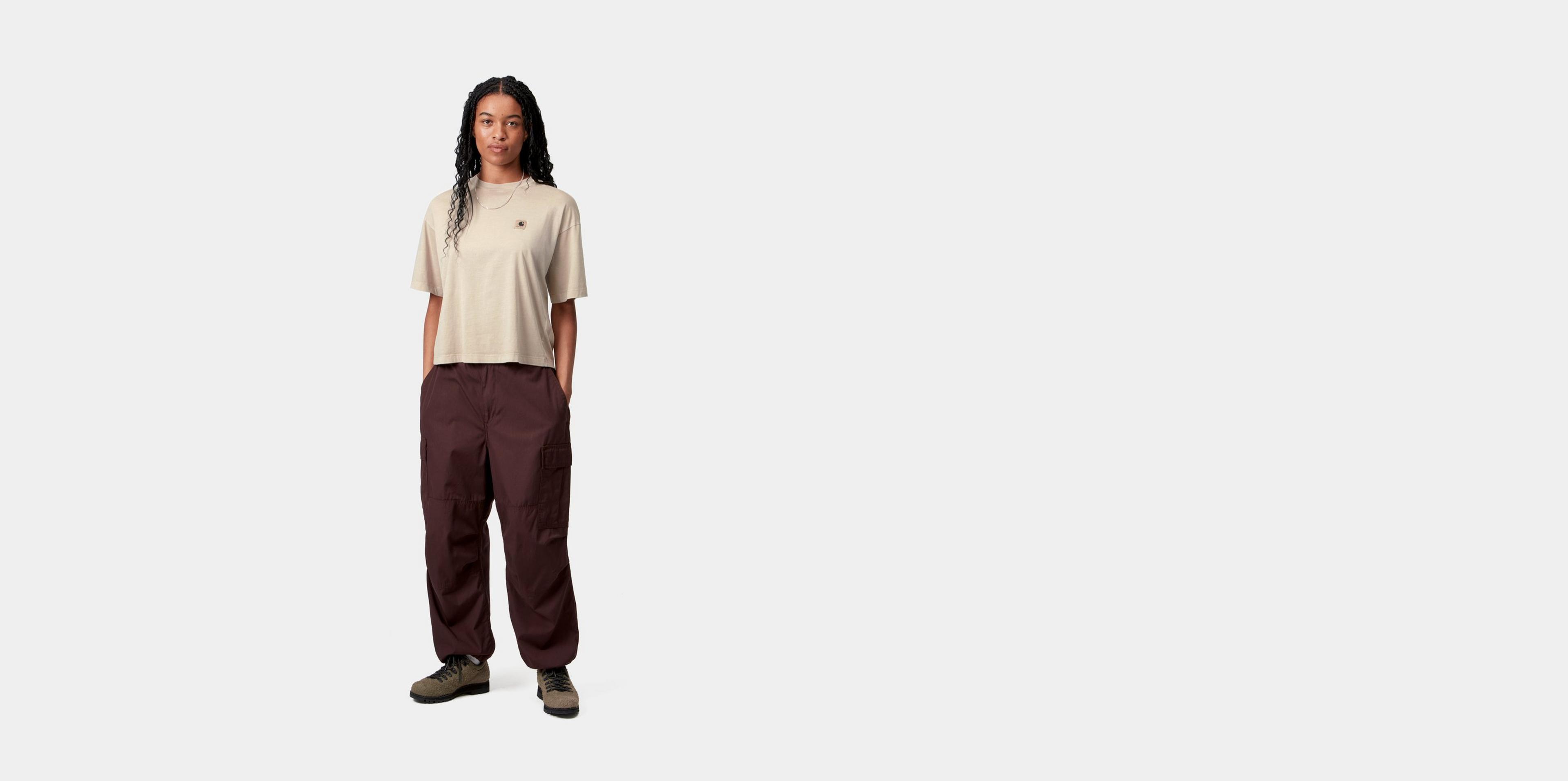 Carhartt WIP W' S/S Nelson T-Shirt, Fleur De Sel | Official