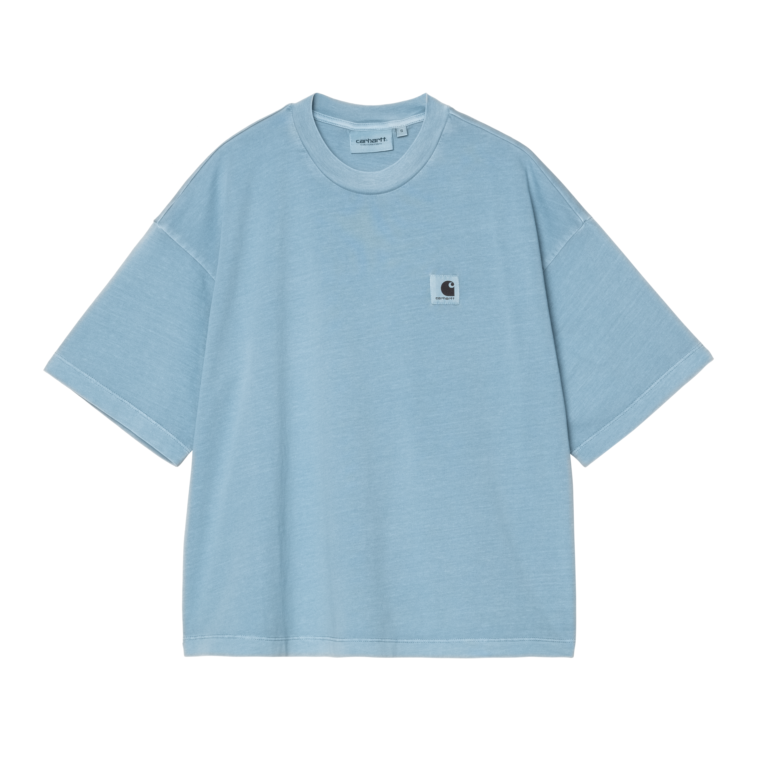 ★ドイツ発*carhartt WIP*新作*Nelson 長袖Tシャツ/CLAY BLUE★ ☆ドイツ発*carhartt WIP*新作*Nelson 長袖Tシャツ/CLAY BLUE