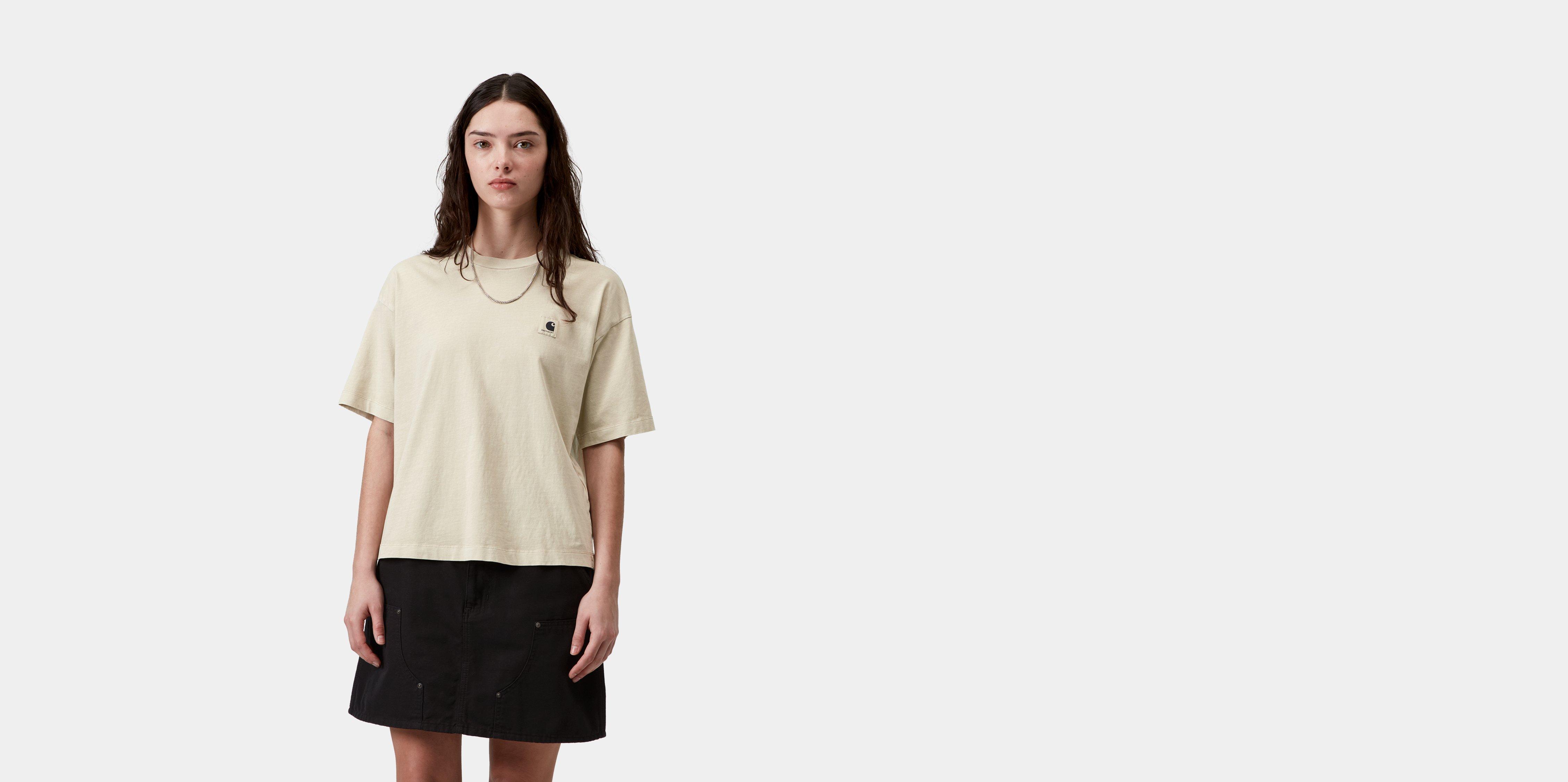 Carhartt WIP W' S/S Nelson T-Shirt Stone garment dyed | beige | S | Women