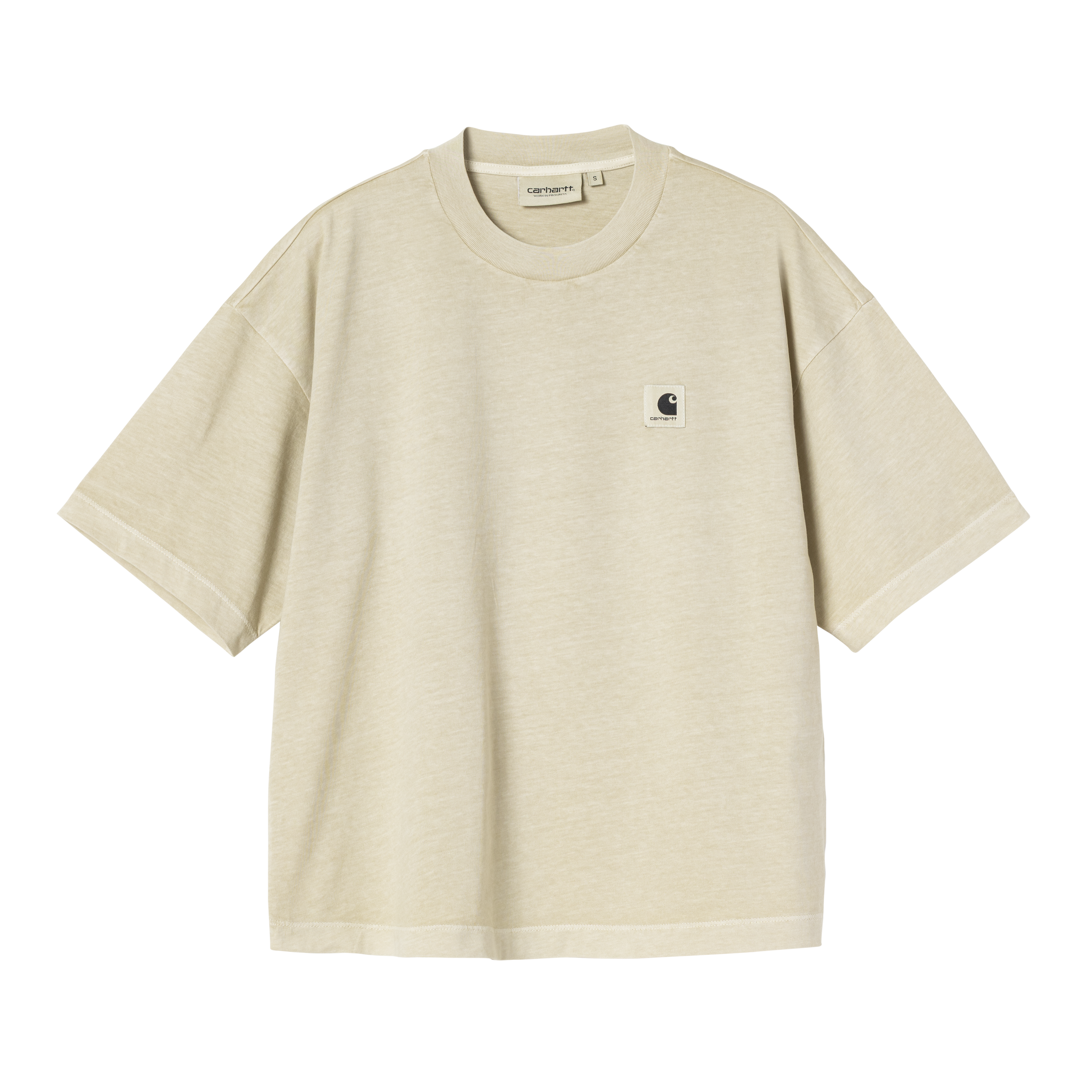 Carhartt WIP Women's S/S Nelson T-Shirt, Stone | Official Online Store