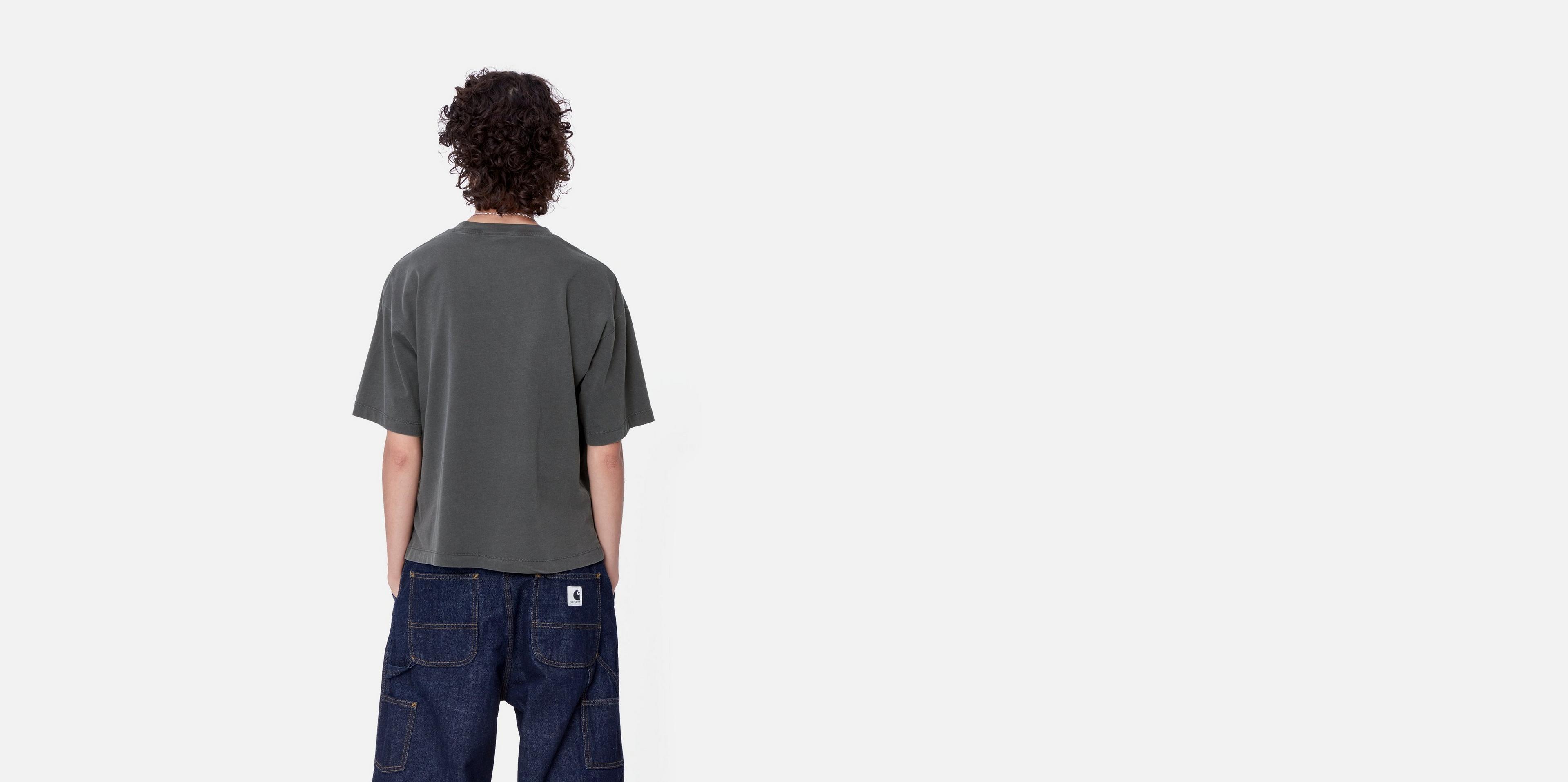 ★ドイツ発*carhartt WIP*新作*Nelson Tシャツ/GRAPHITE★ ☆ドイツ発*carhartt WIP*新作*W'Nelson Tシャツ/GRAPHITE