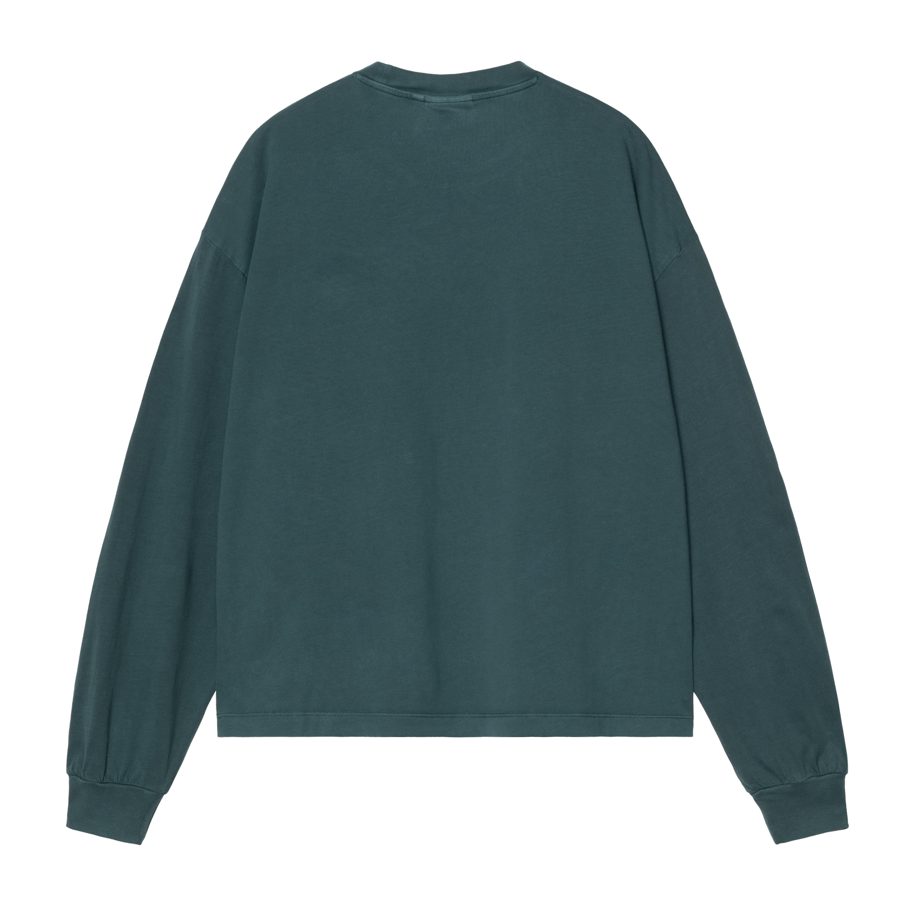 Carhartt WIP W' L/S Nelson T-Shirt, Deep Lagoon | Official