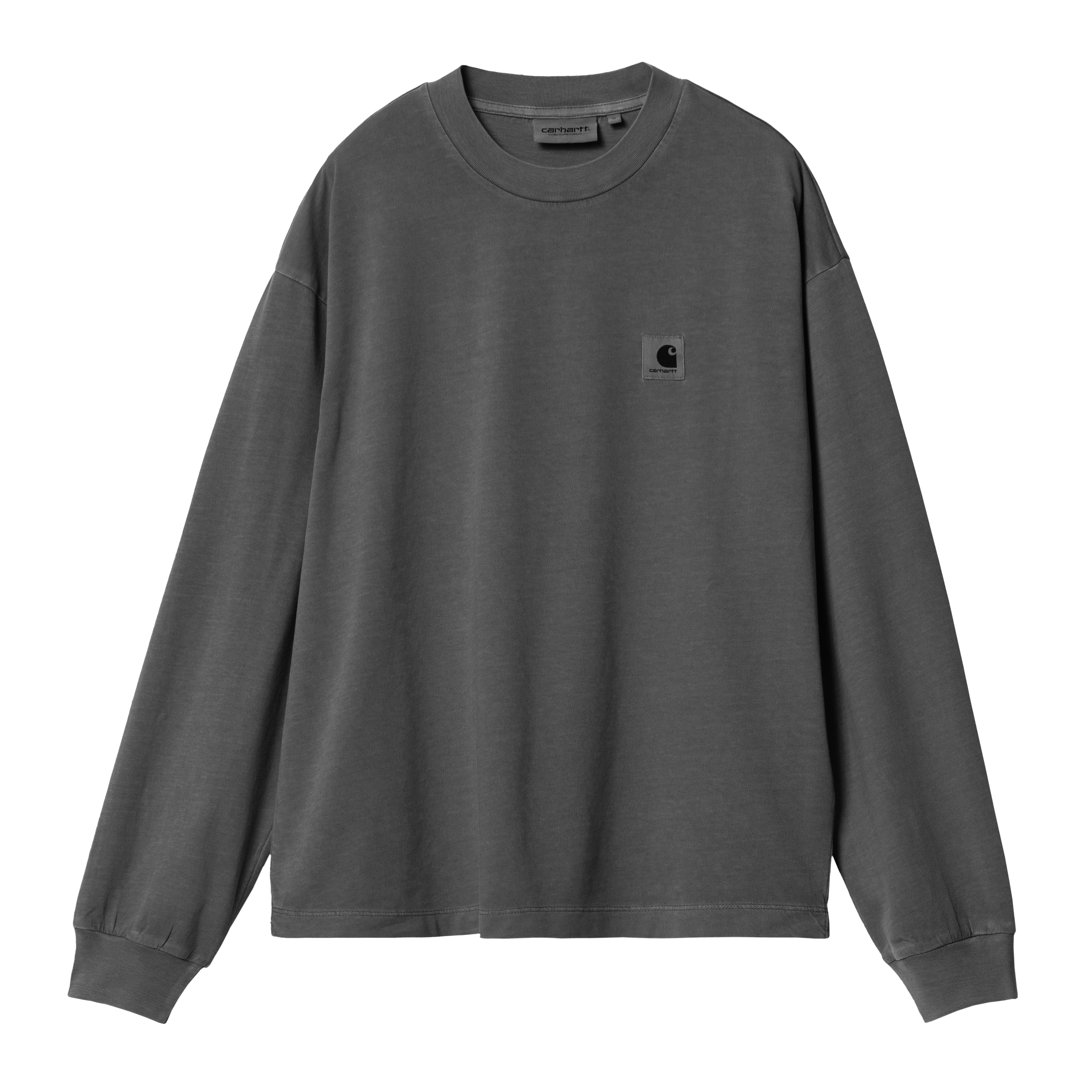 Carhartt WIP Women’s Long Sleeve Nelson T-Shirt en Gris