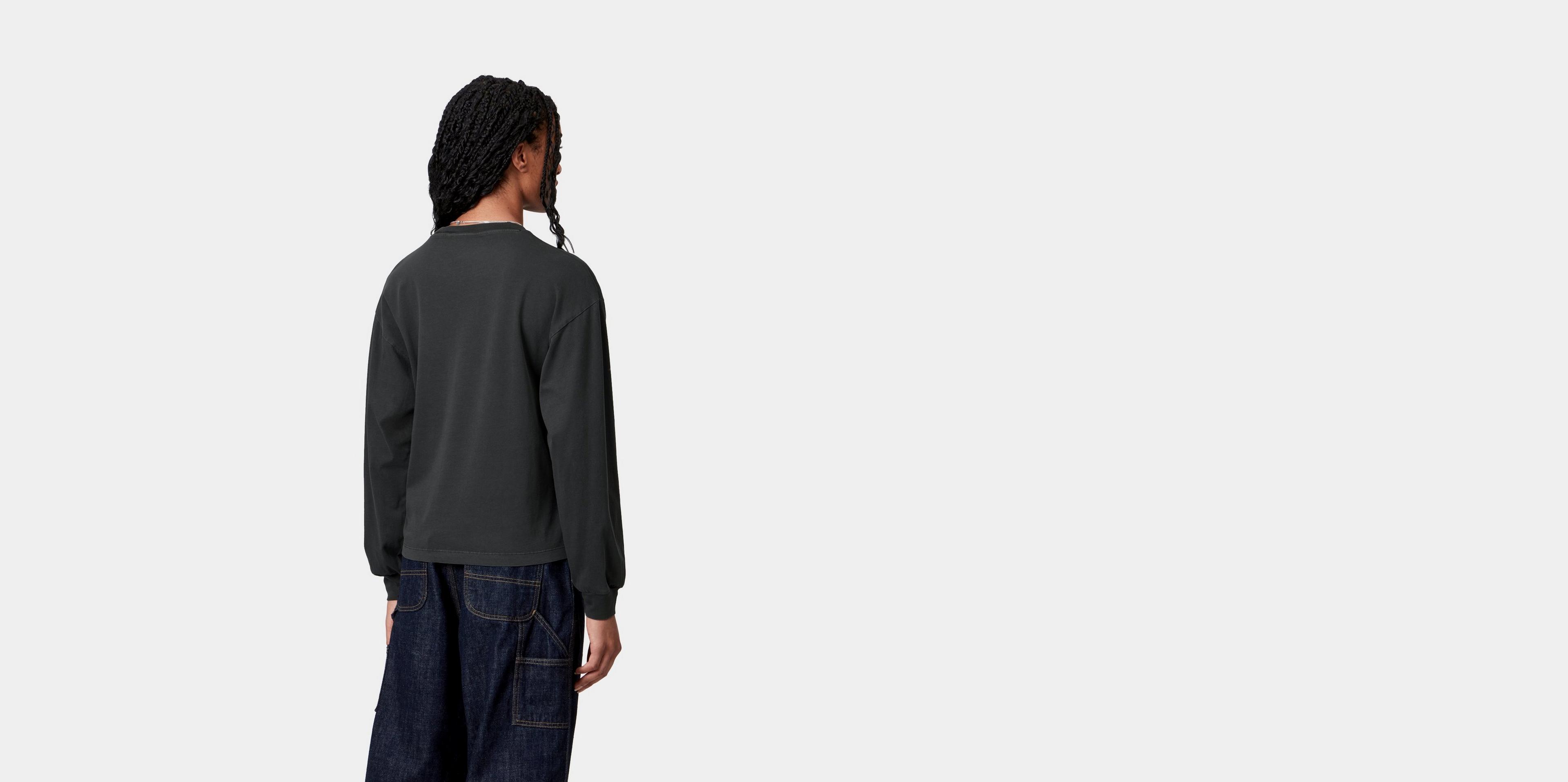 Carhartt WIP W' L/S Nelson T-Shirt, Black | Official Online Store