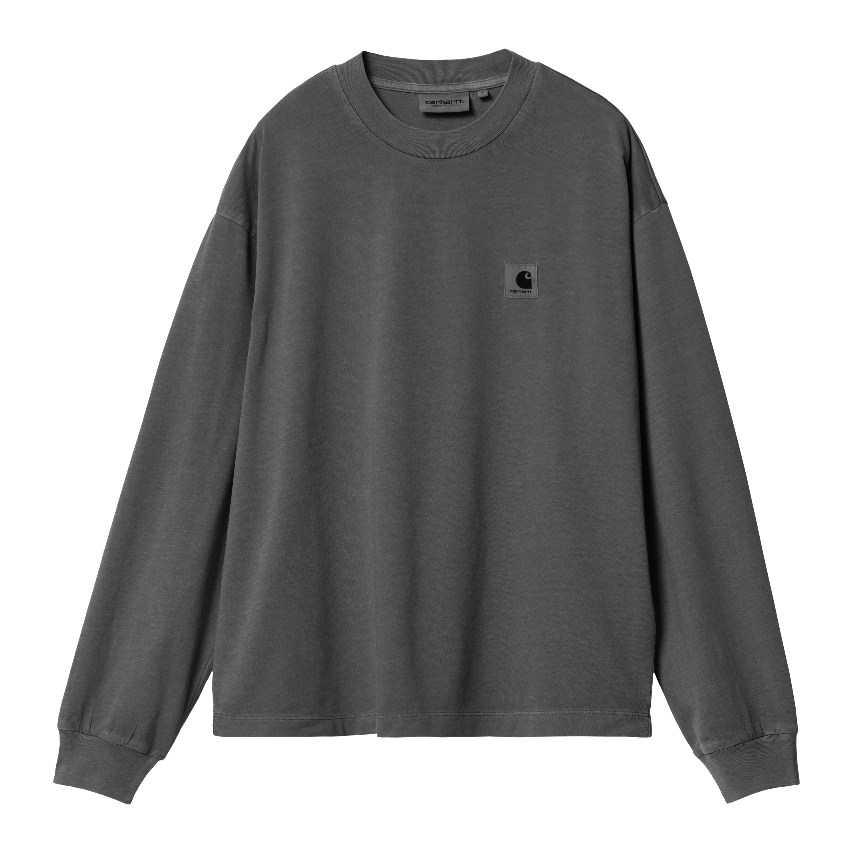 Carhartt WIP Women’s Long Sleeve Nelson T-Shirt in Grey