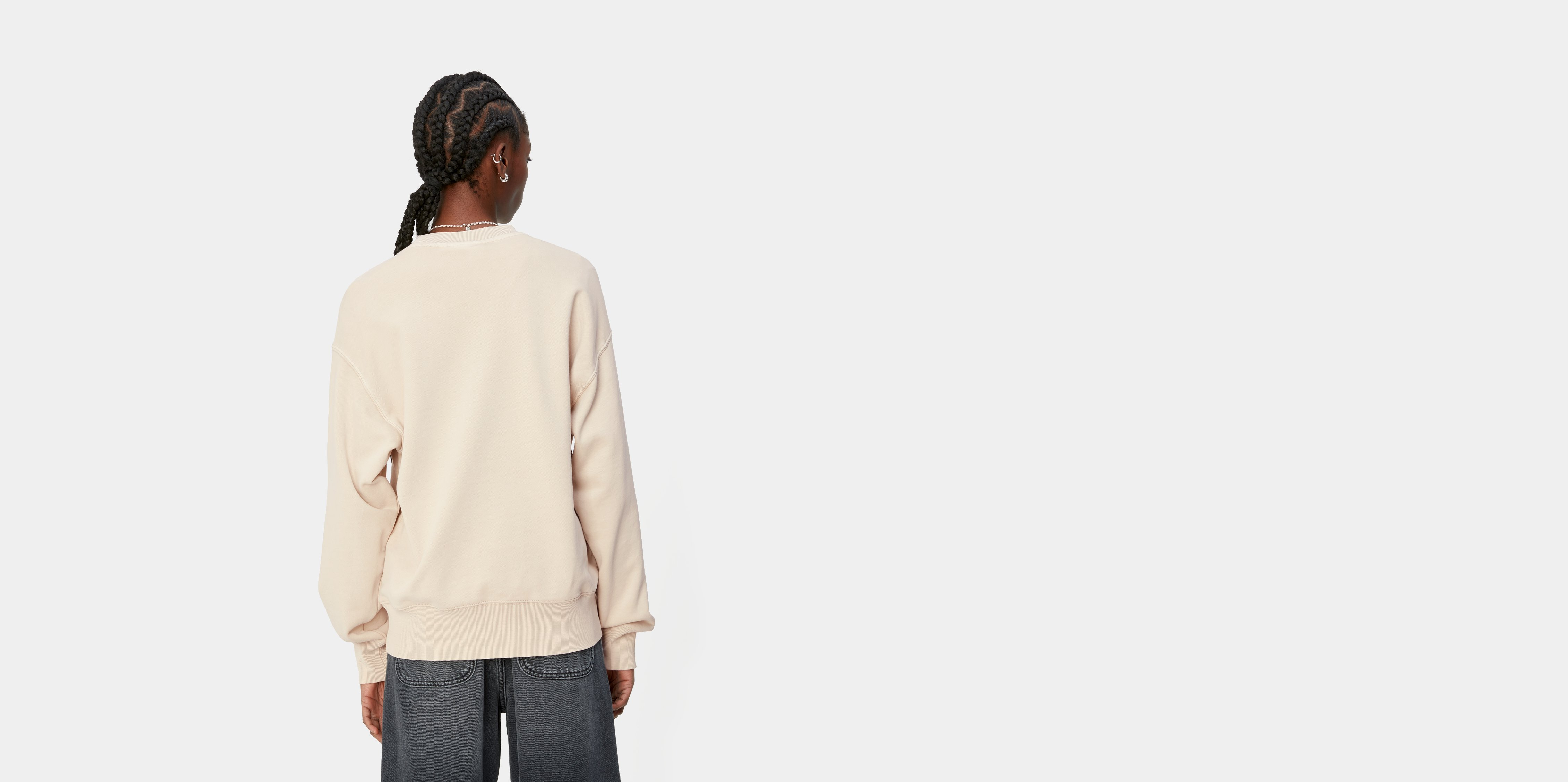 Carhartt WIP W' Duster Script Sweat, Tonic | Official Online Store