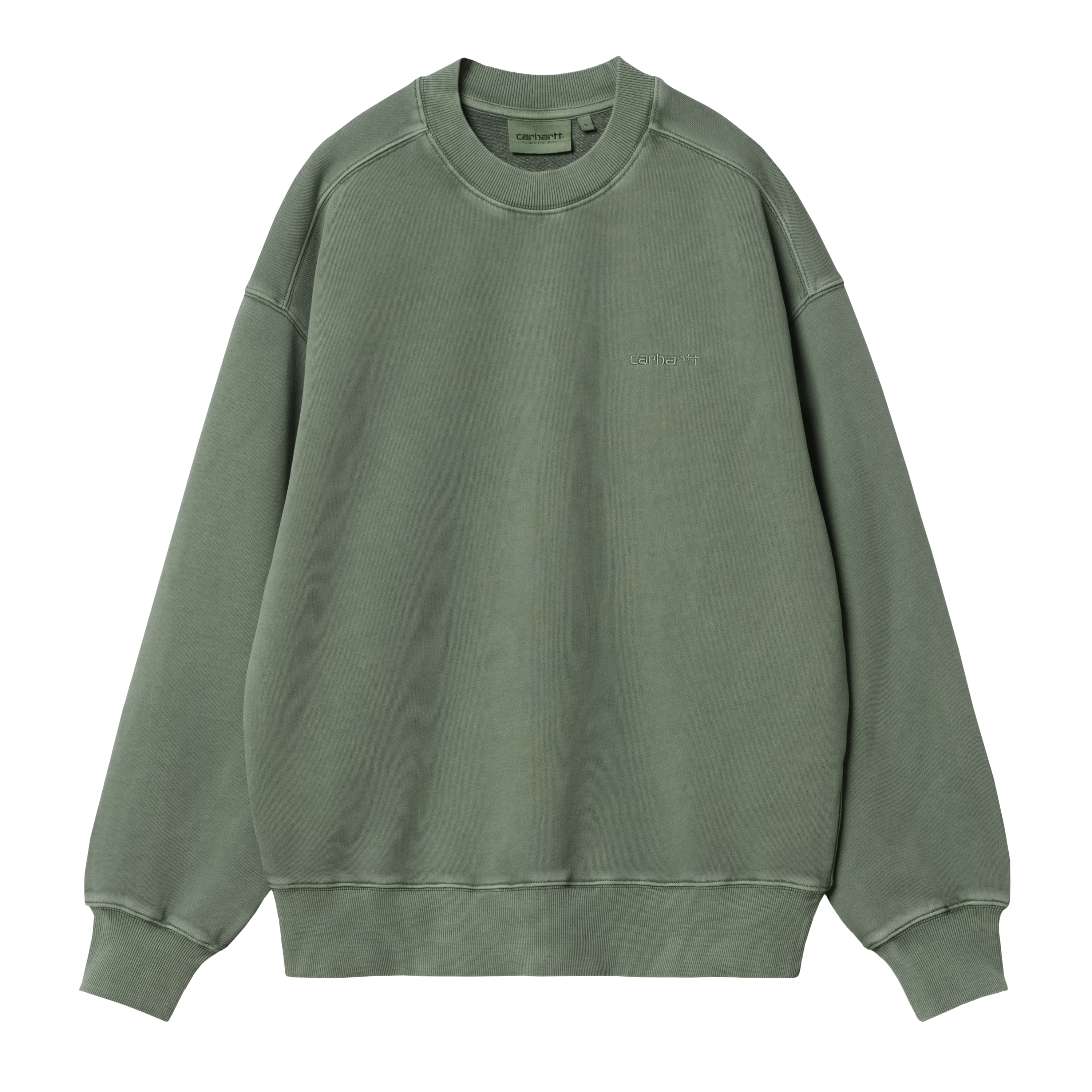 Carhartt WIP Women’s Duster Script Sweat in Green