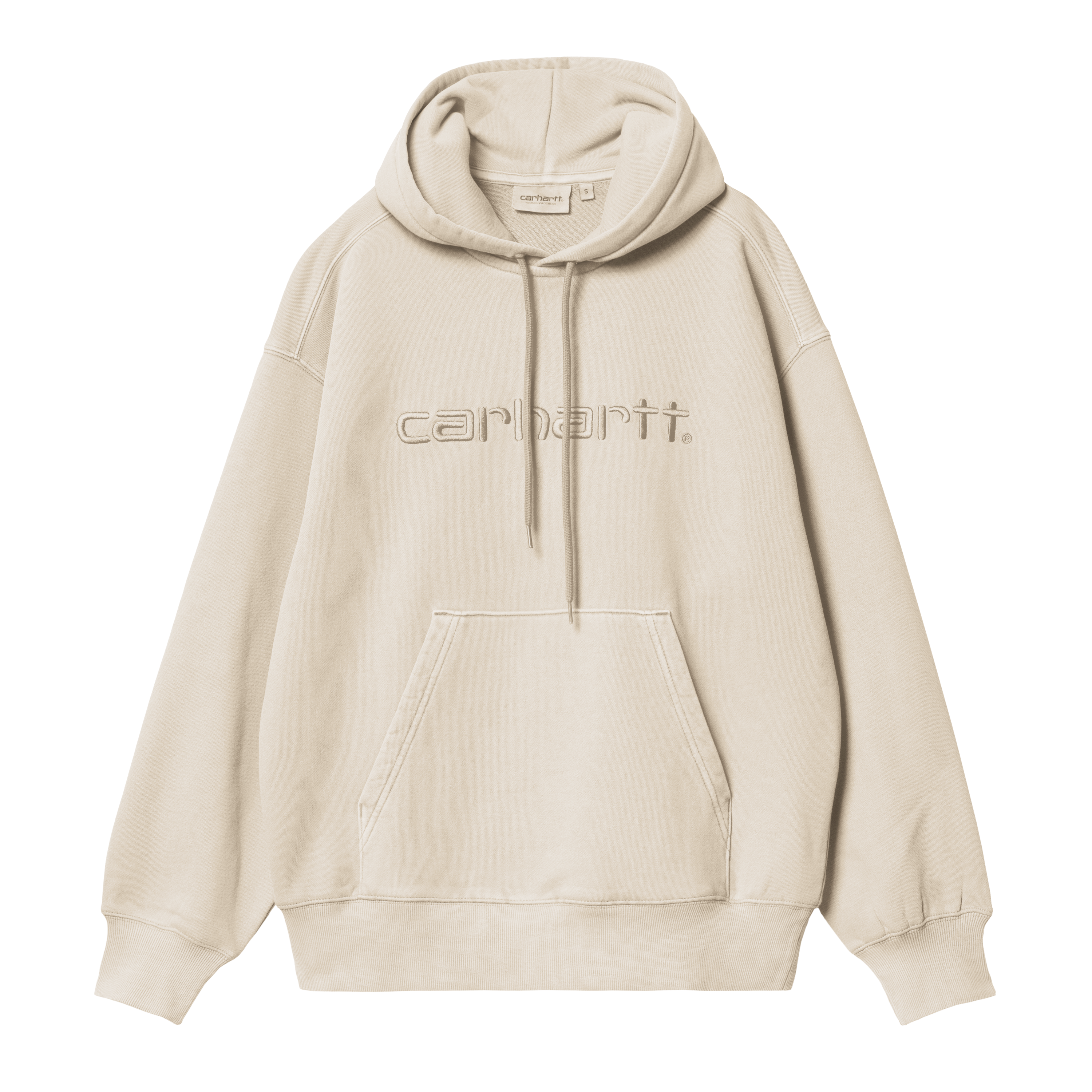 Carhartt WIP Women’s Hooded Duster Sweat in Beige