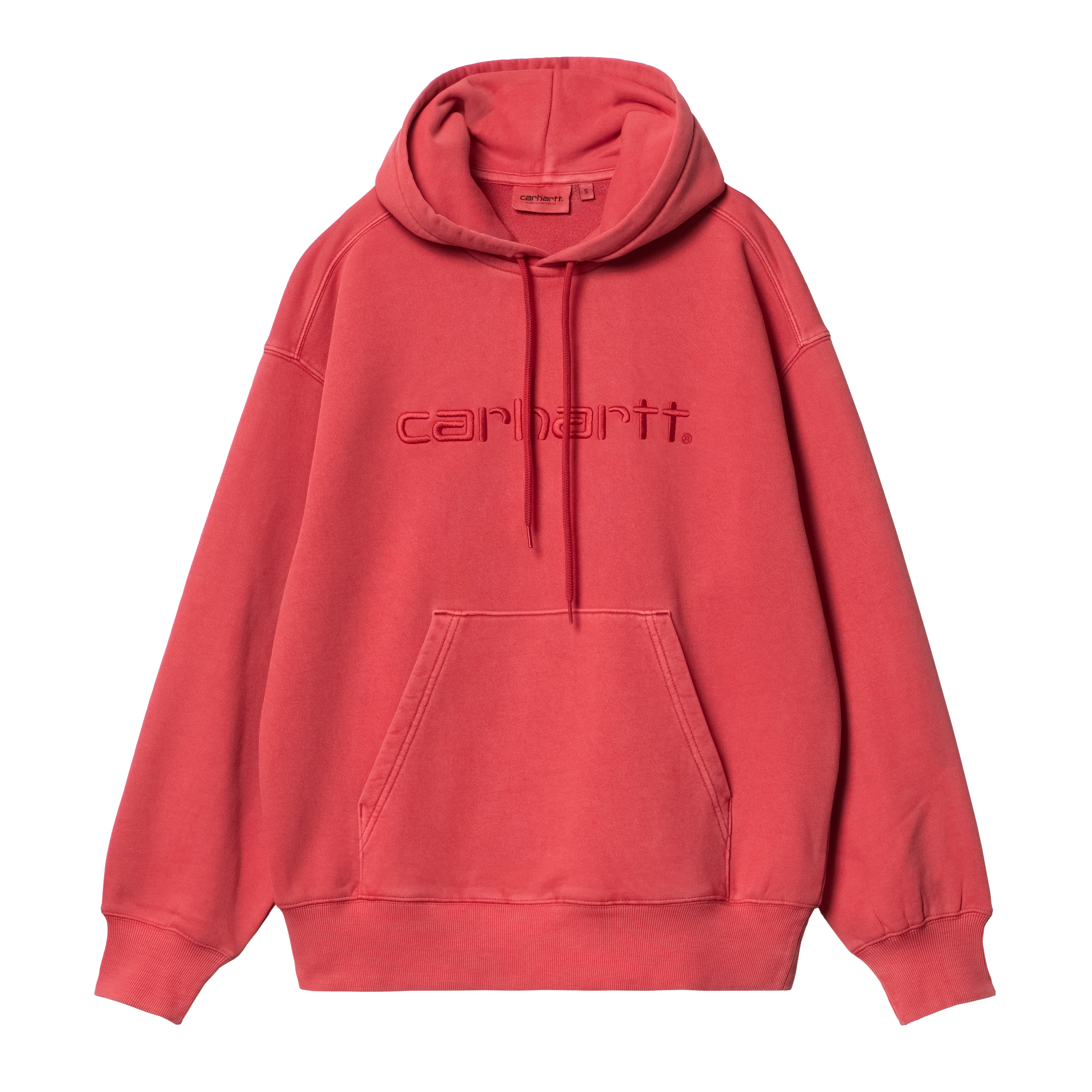 Carhartt WIP Women’s Hooded Duster Sweat em Vermelho