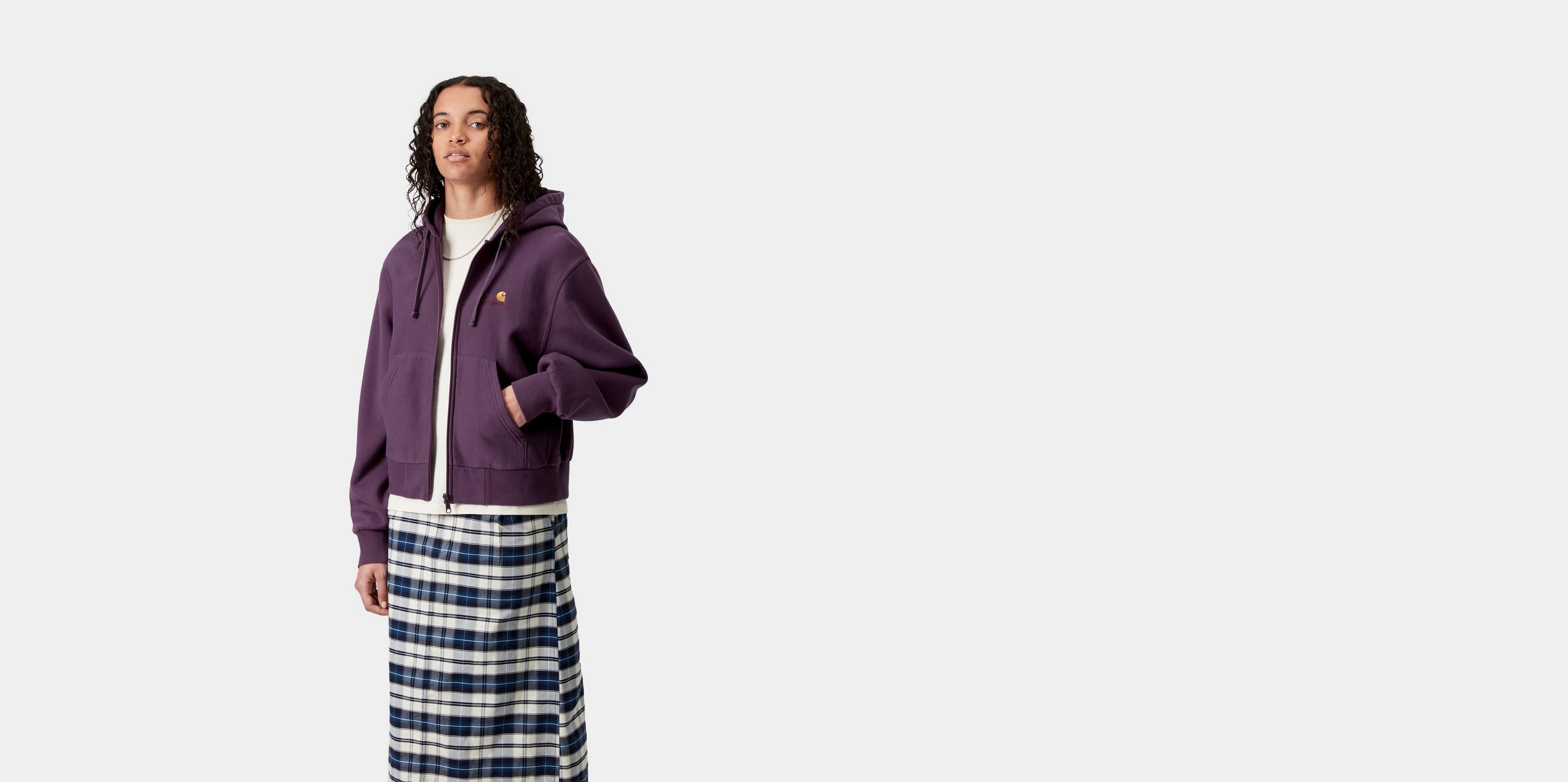 ジャケット・アウター carhartt AMERICAN SCRIPT JACKET XL Carhartt WIP W' Hooded American Script Jacket, Redhaven