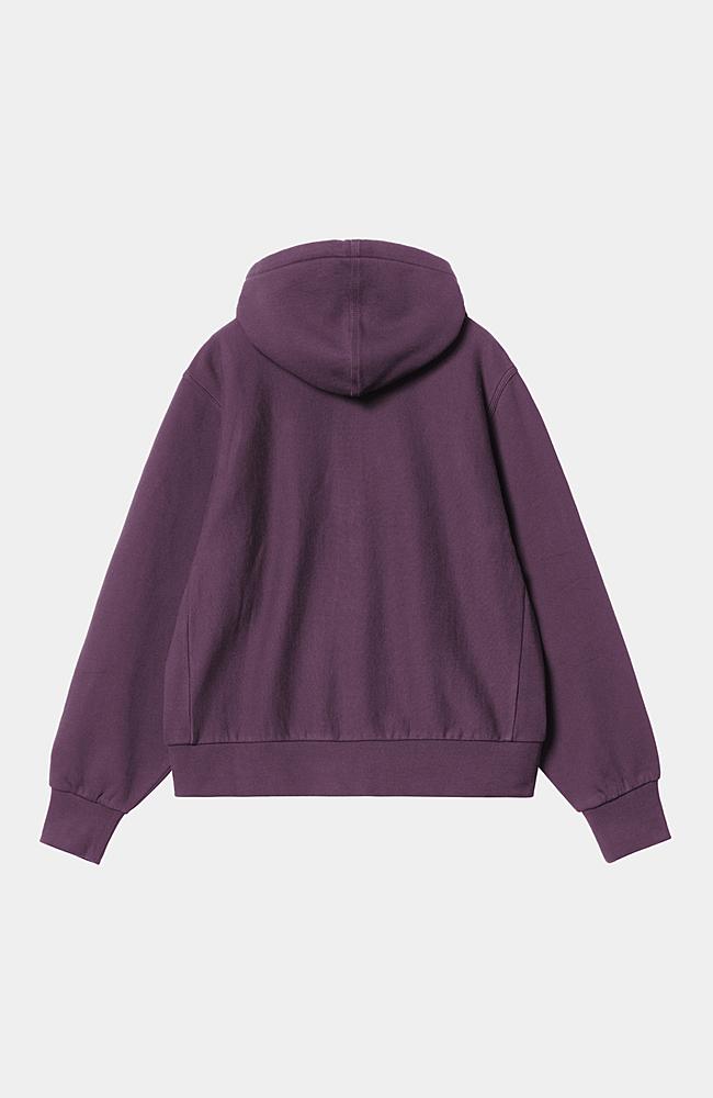 ★CARHARTT WIP Hooded American Script Jacket 関税込★ Carhartt WIP W' Hooded American Script Jacket, Huckleberry