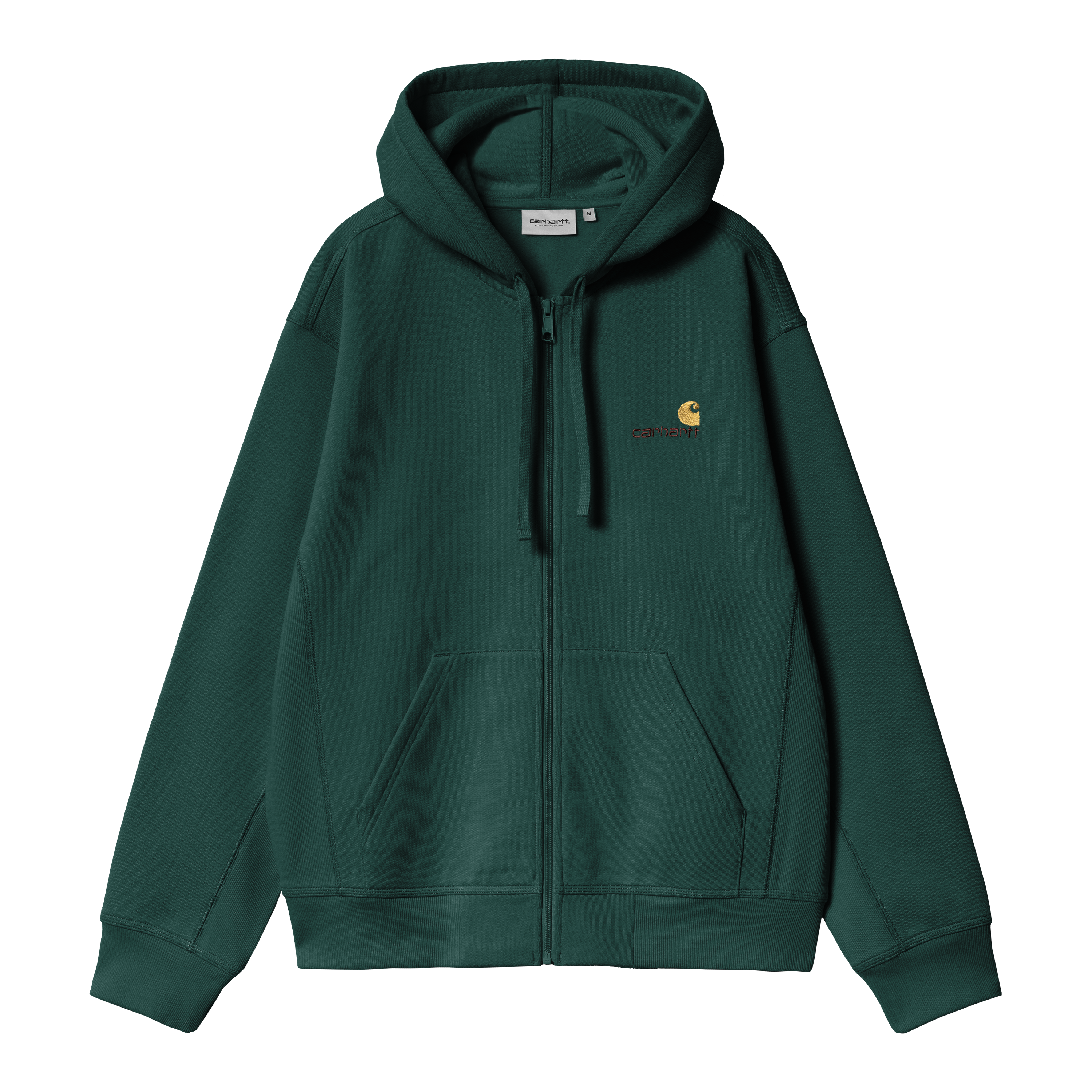 Carhartt WIP Hooded American Script Jacket, Dark Fir