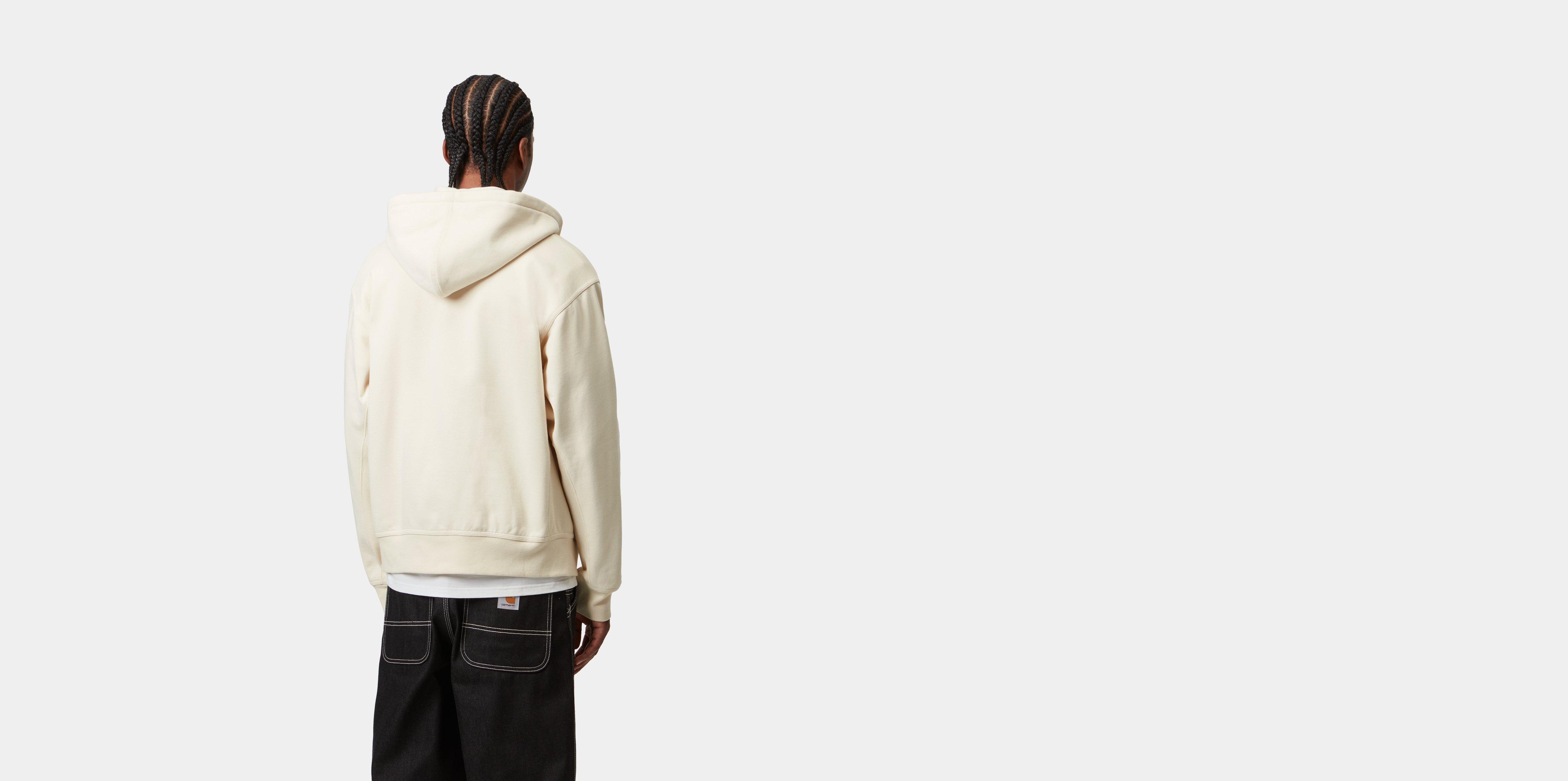Carhartt WIP Hooded American Script Jacket, Natural