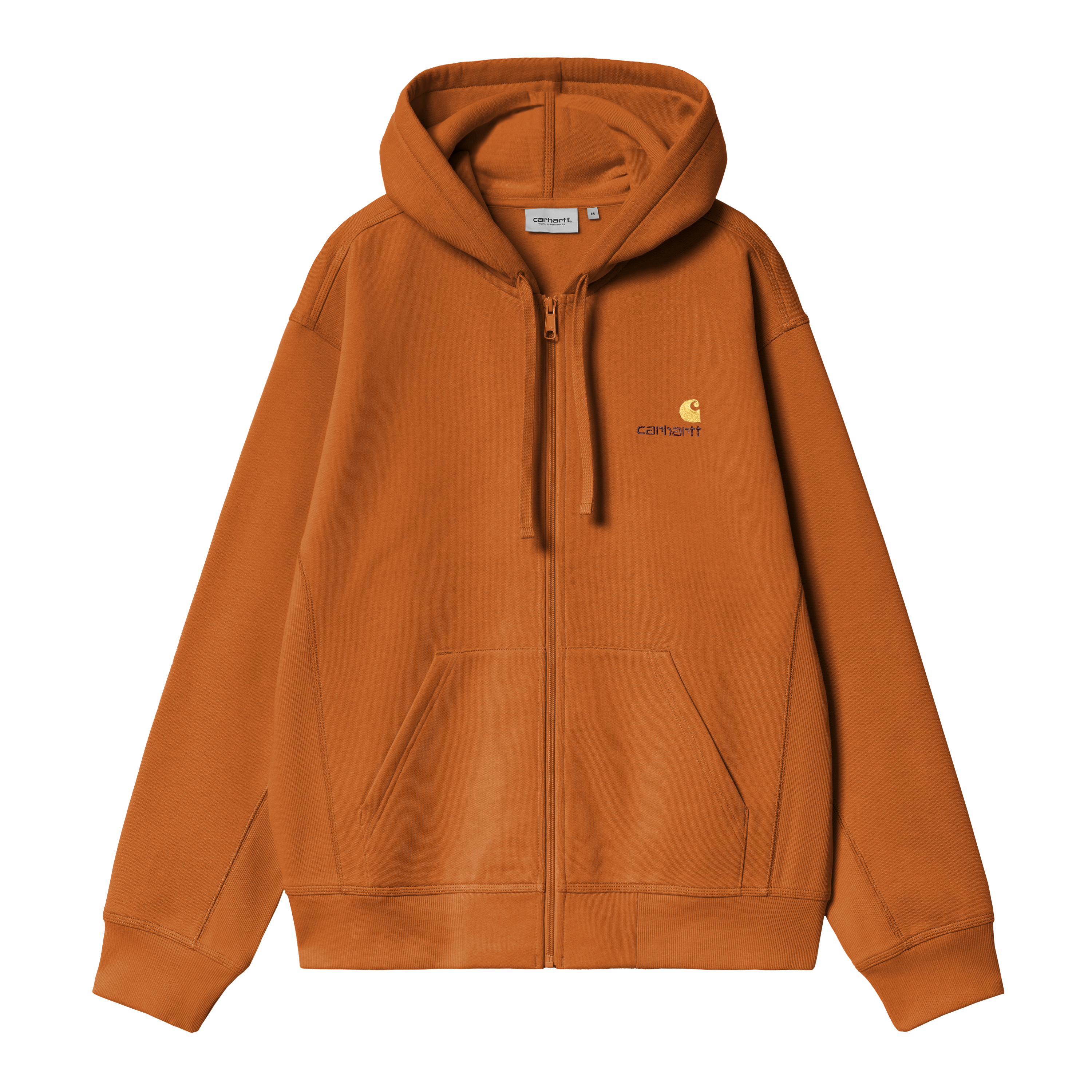 Carhartt WIP Hooded American Script Jacket Orange