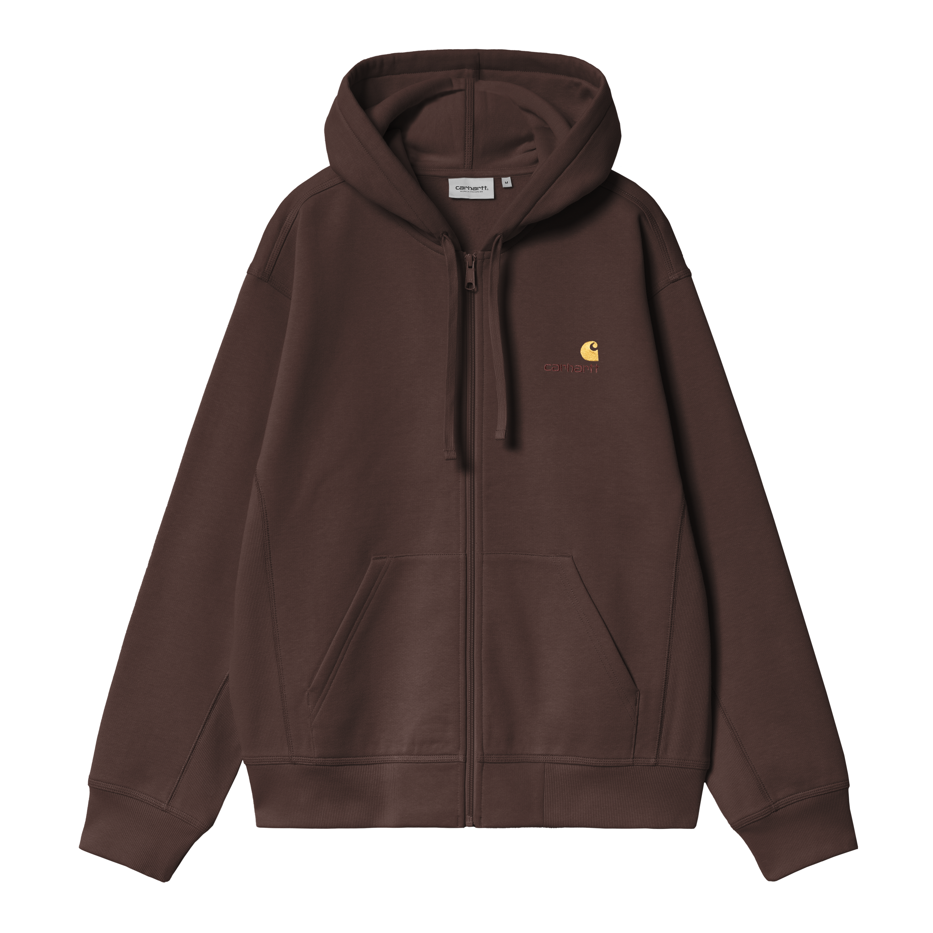 Carhartt WIP Hooded American Script Jacket, Palisander | Official
