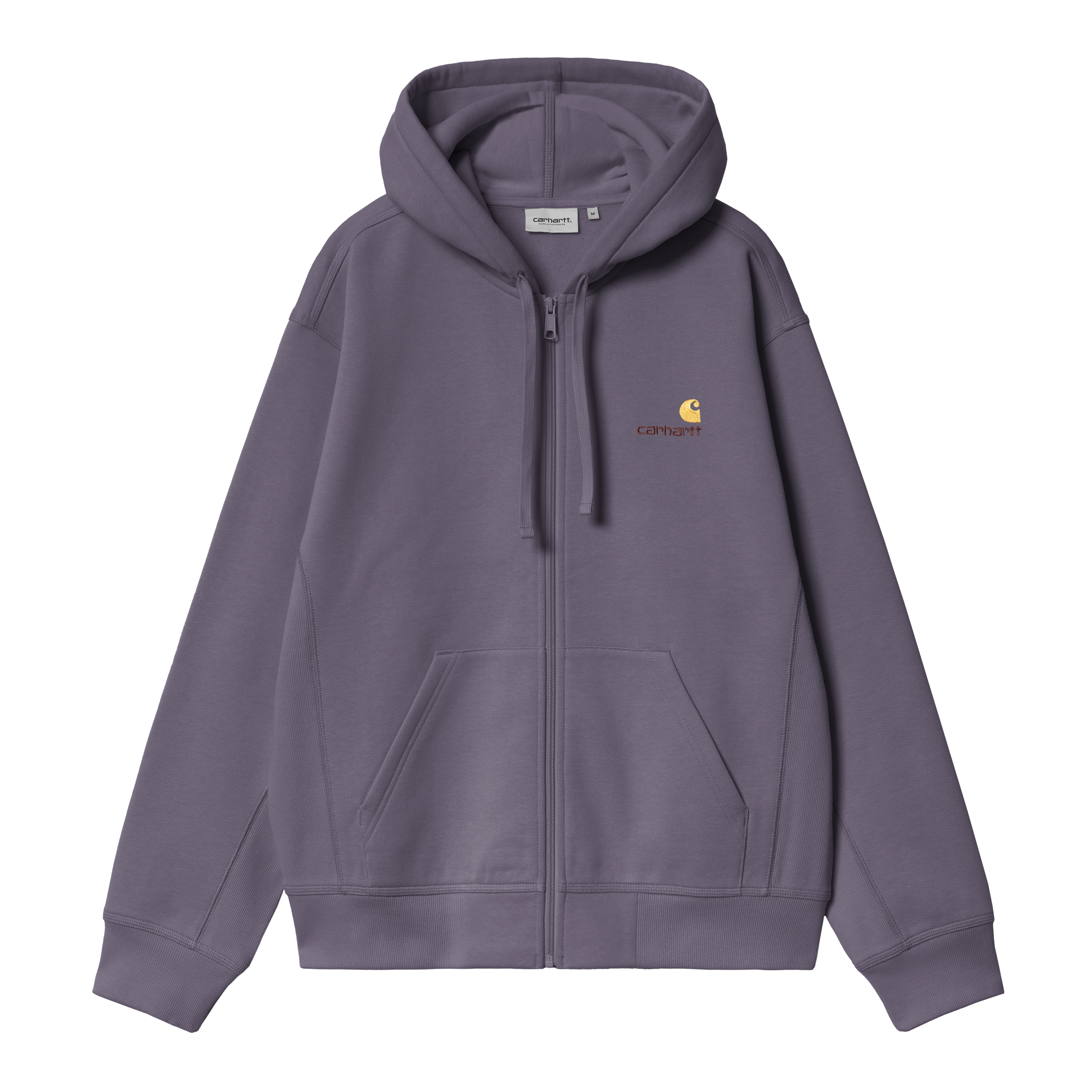 Carhartt WIP Hooded American Script Jacket, Shady Purple