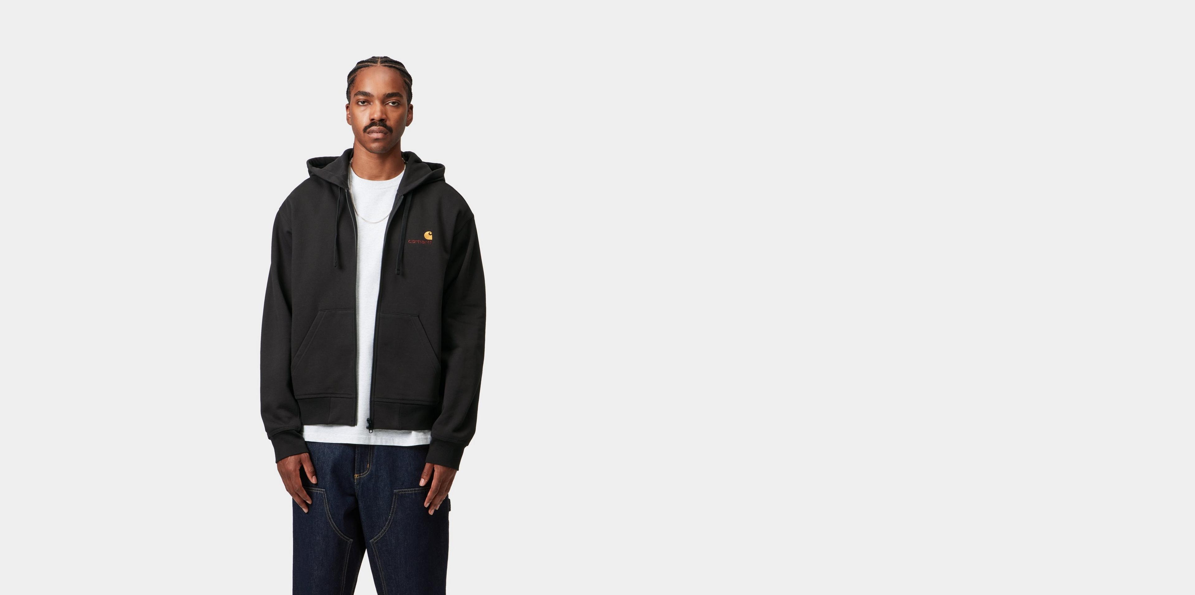 ★CARHARTT WIP Hooded American Script Jacket 関税込★ Carhartt WIP Hooded American Script Jacket, Natural