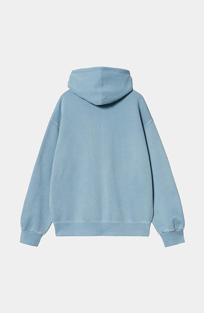【Carhartt】 ★ HOODED NELSON SWEATSHIRT ★ BALLOON FIT Carhartt WIP Hooded Nelson Jacket, Clay Blue | Official
