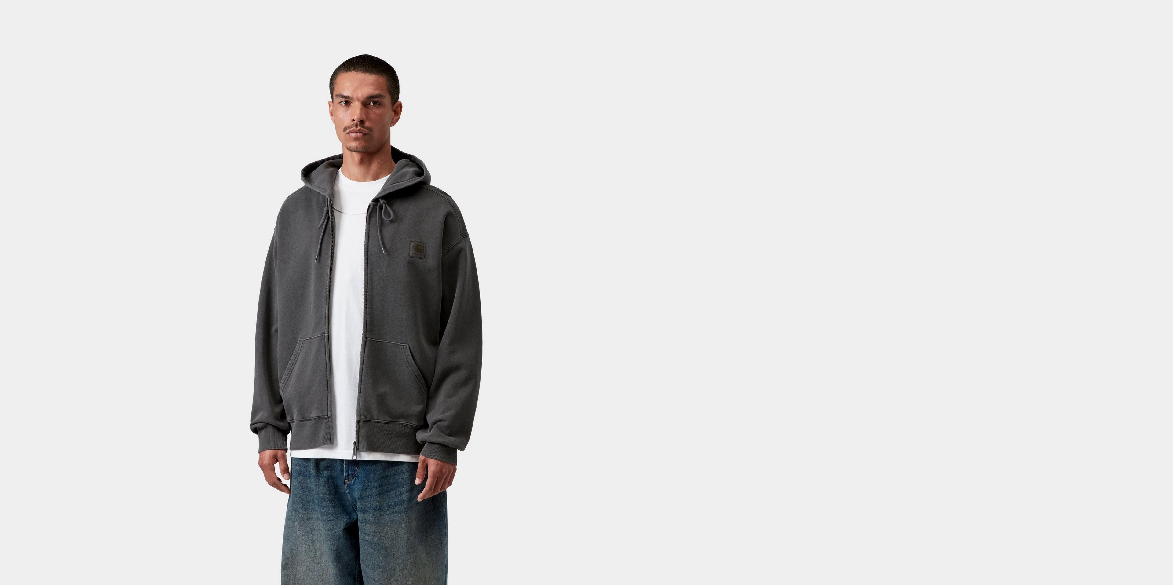 Carhartt WIP Hooded Nelson Jacket, Black | Official Online Store