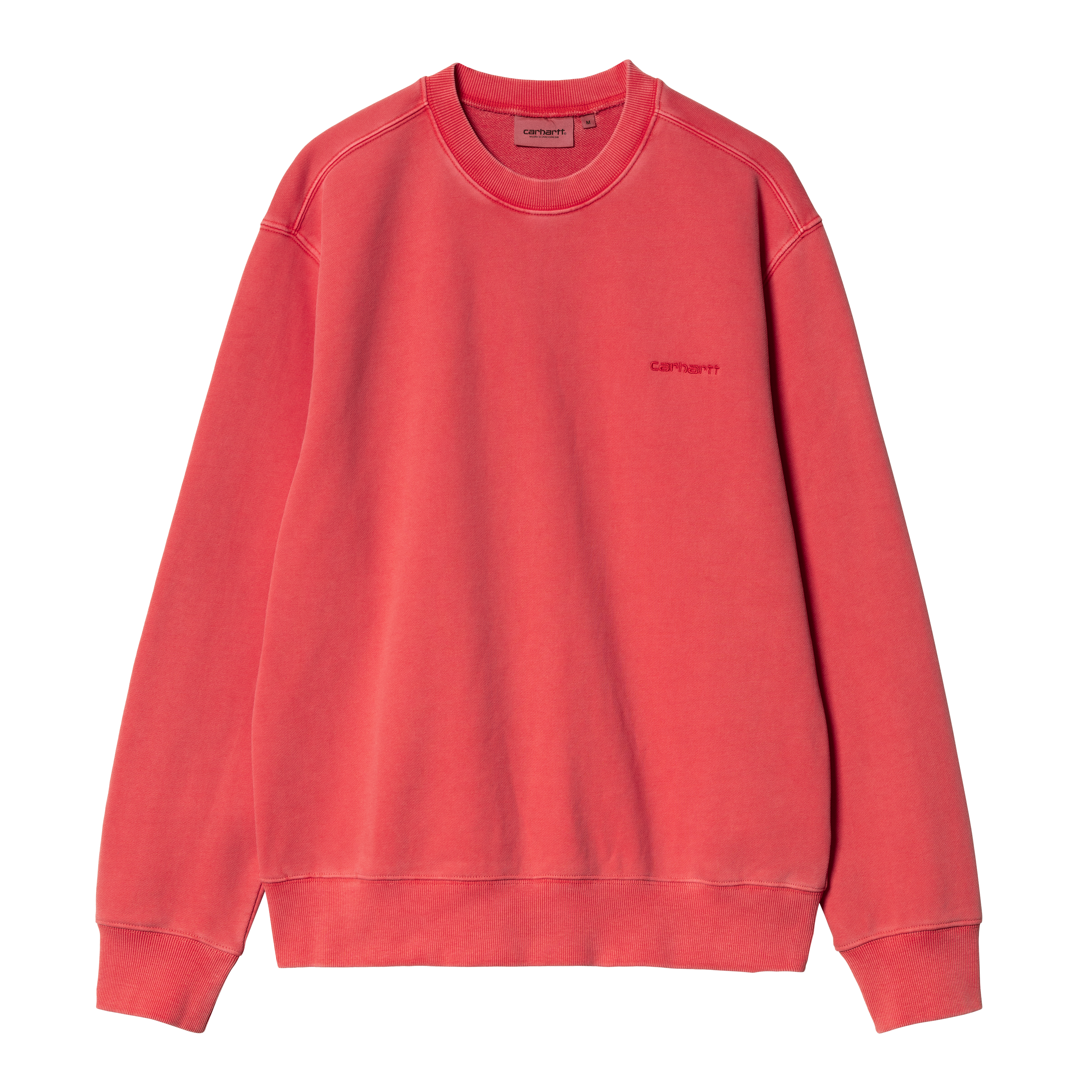 Carhartt WIP Duster Script Sweat in Rot