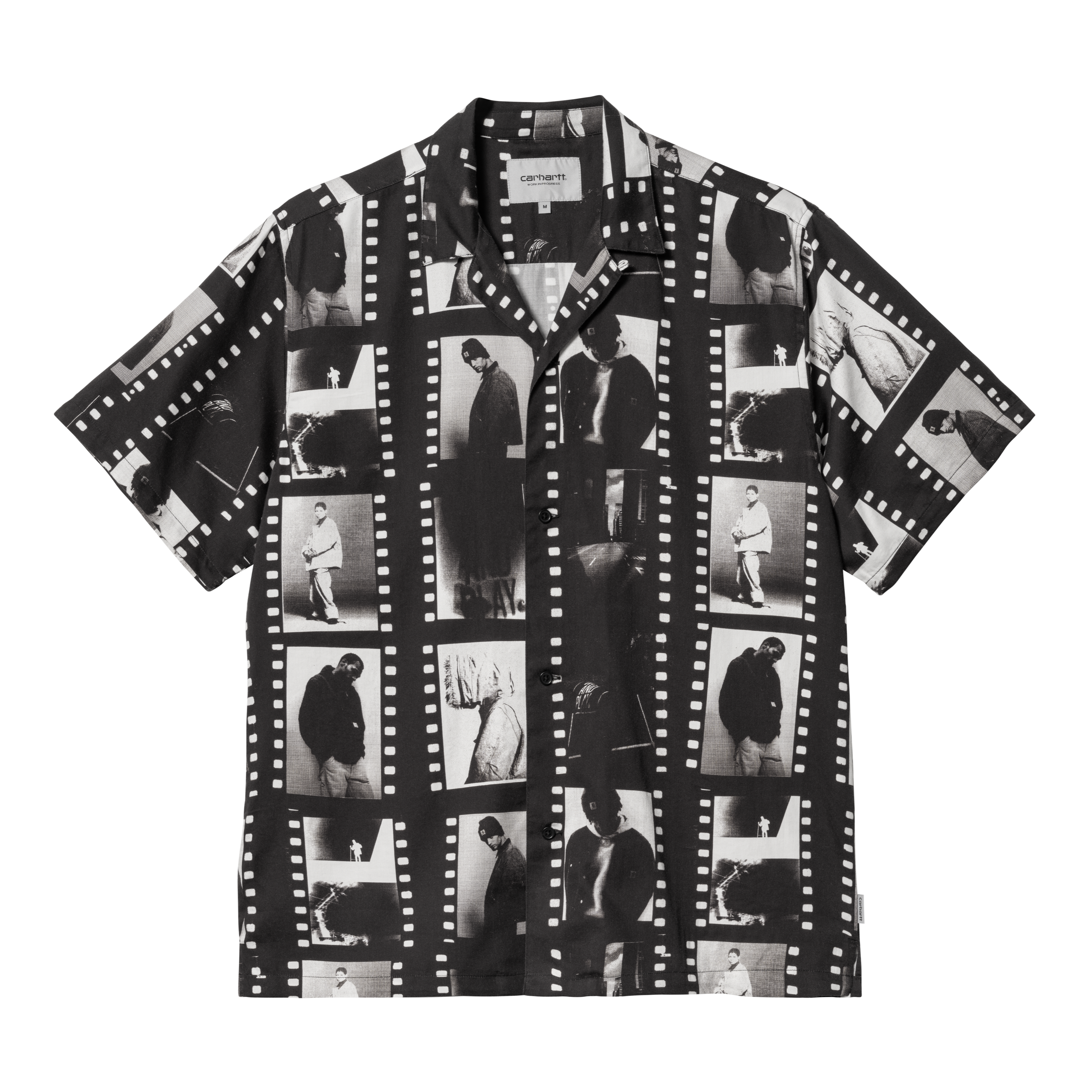 Carhartt WIP Short Sleeve Photo Strip Shirt in Multicolore