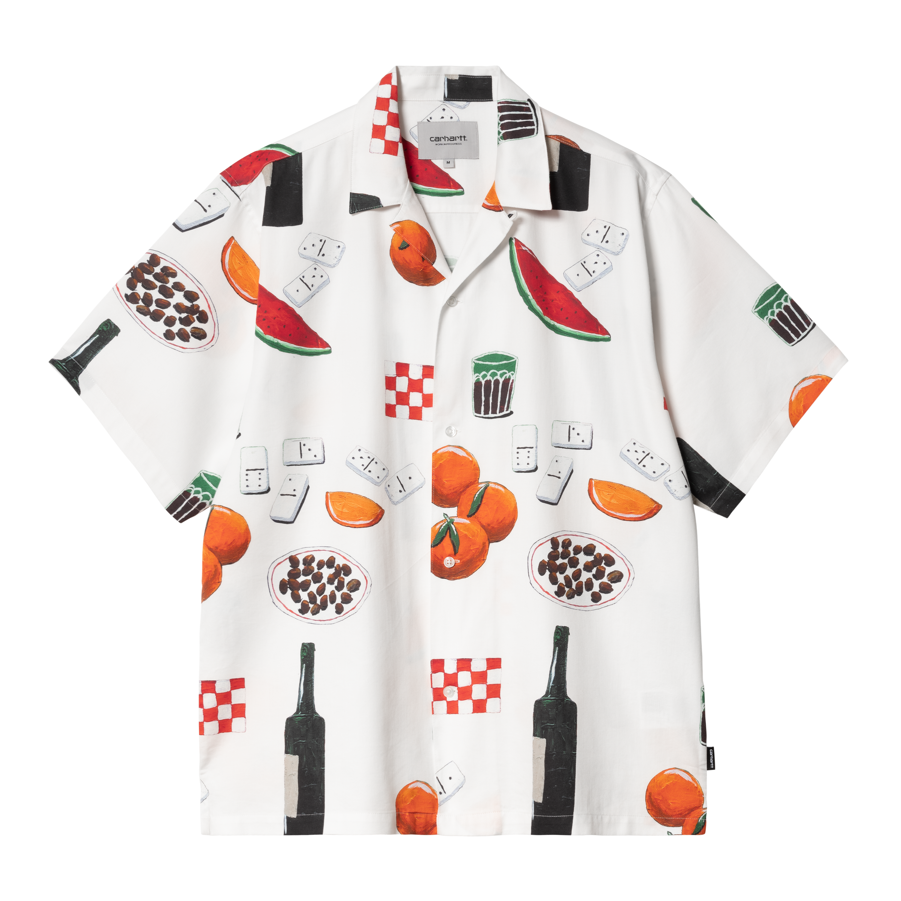 Carhartt WIP Short Sleeve Isis Maria Dinner Shirt in Multicolore