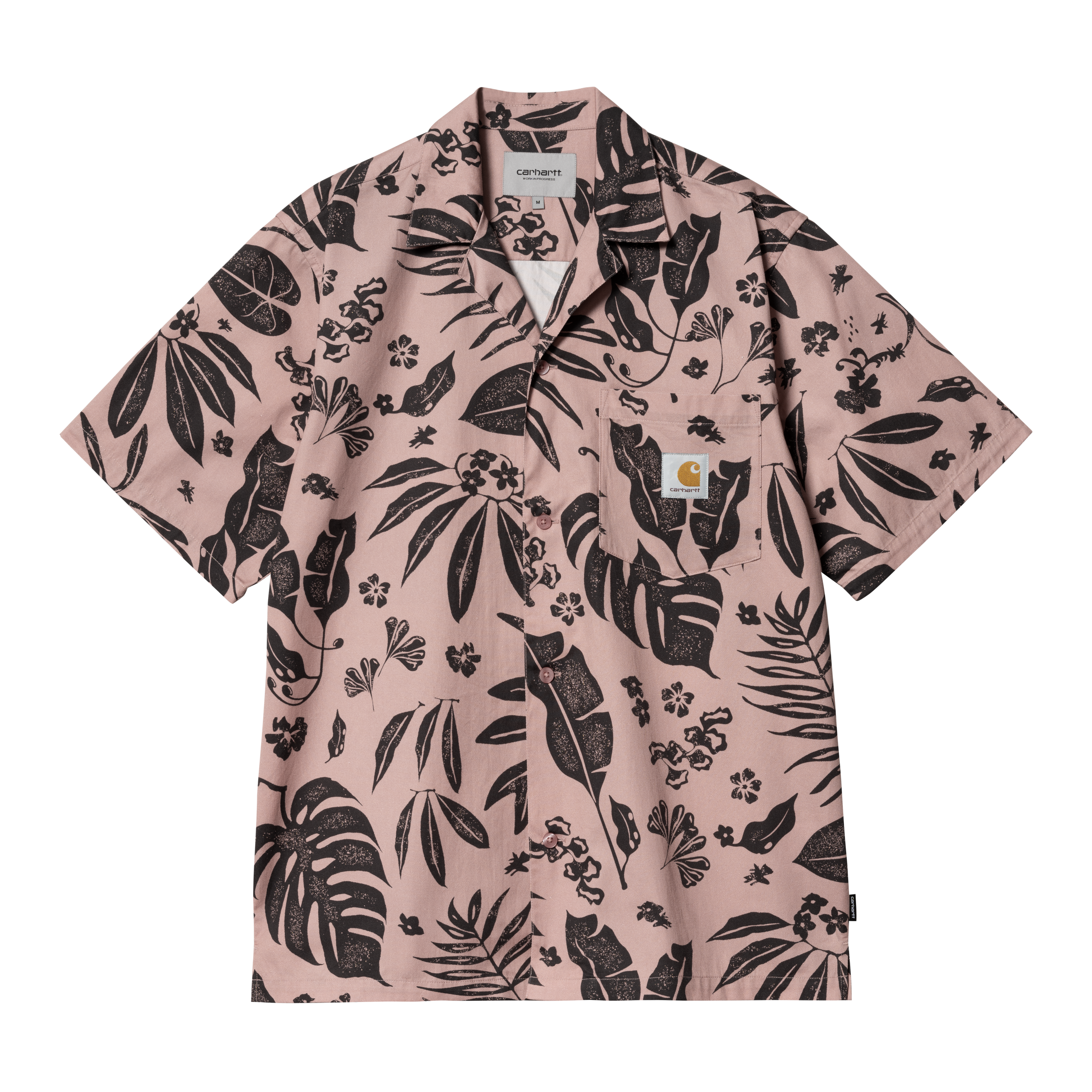 Carhartt WIP Short Sleeve Woodblock Shirt in Multicolor