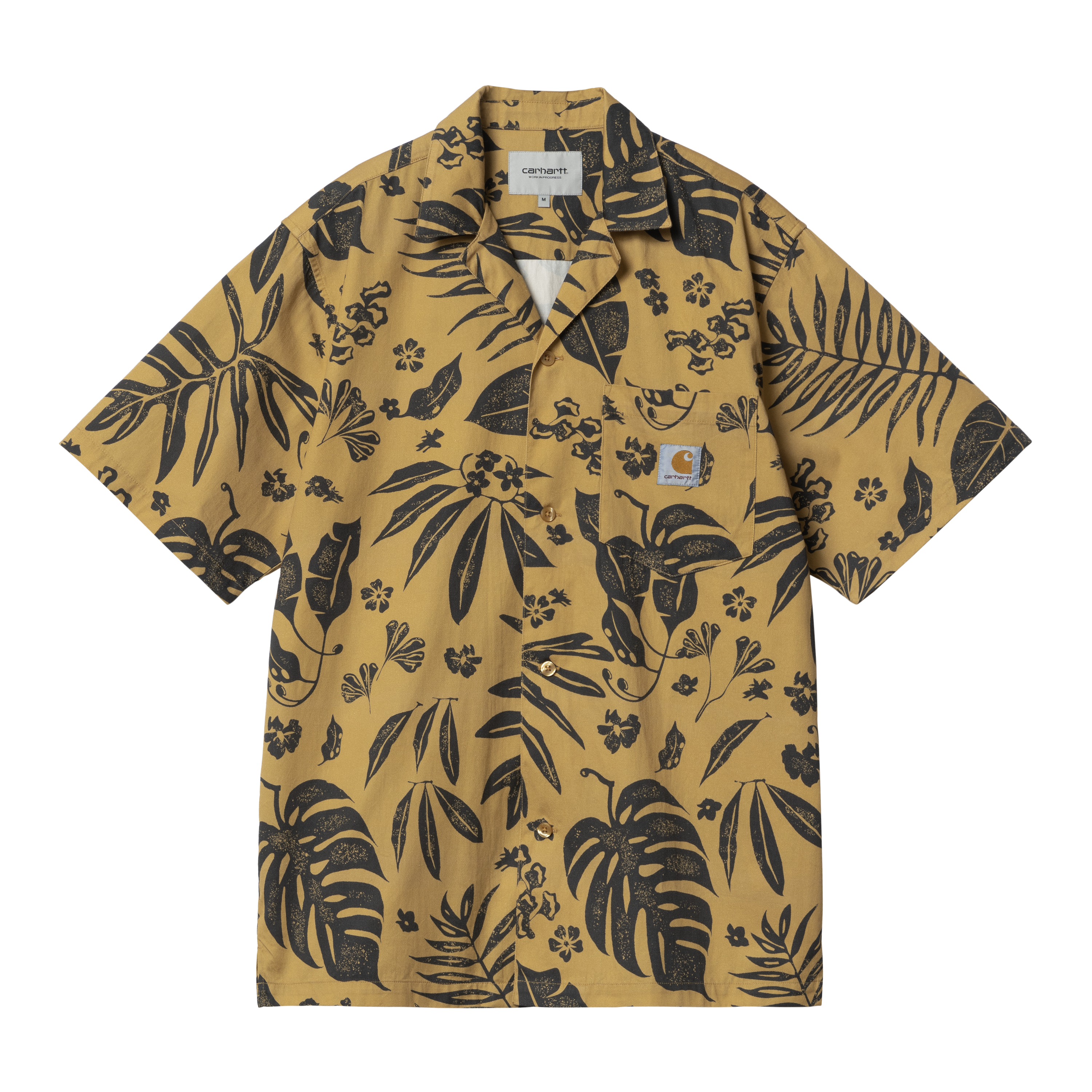Carhartt WIP Short Sleeve Woodblock Shirt Multicolore