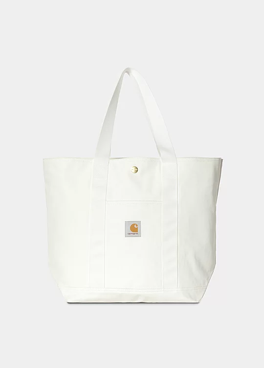 Carhartt WIP Canvas Tote in White